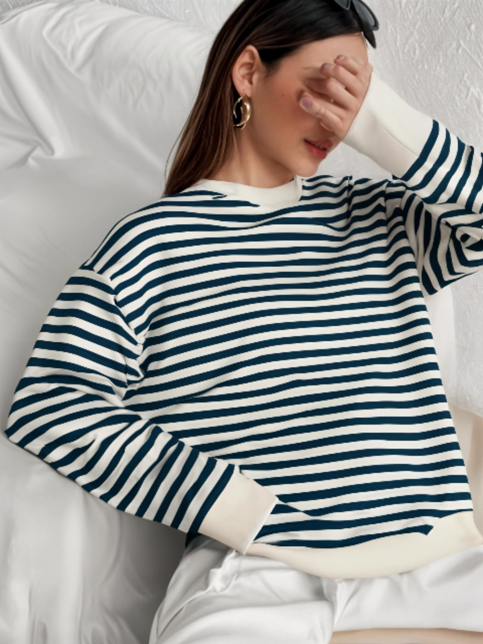 MACK Women Striped T-Shirt - Image 4