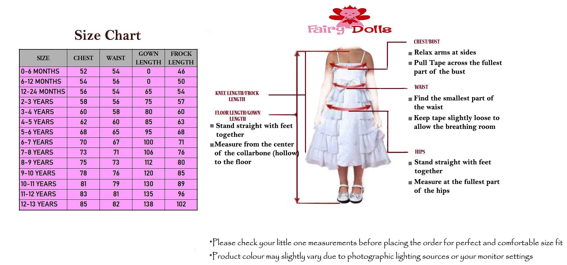 Fairy Dolls Girls Knee Length Satin Skater Dress - Red - Image 2