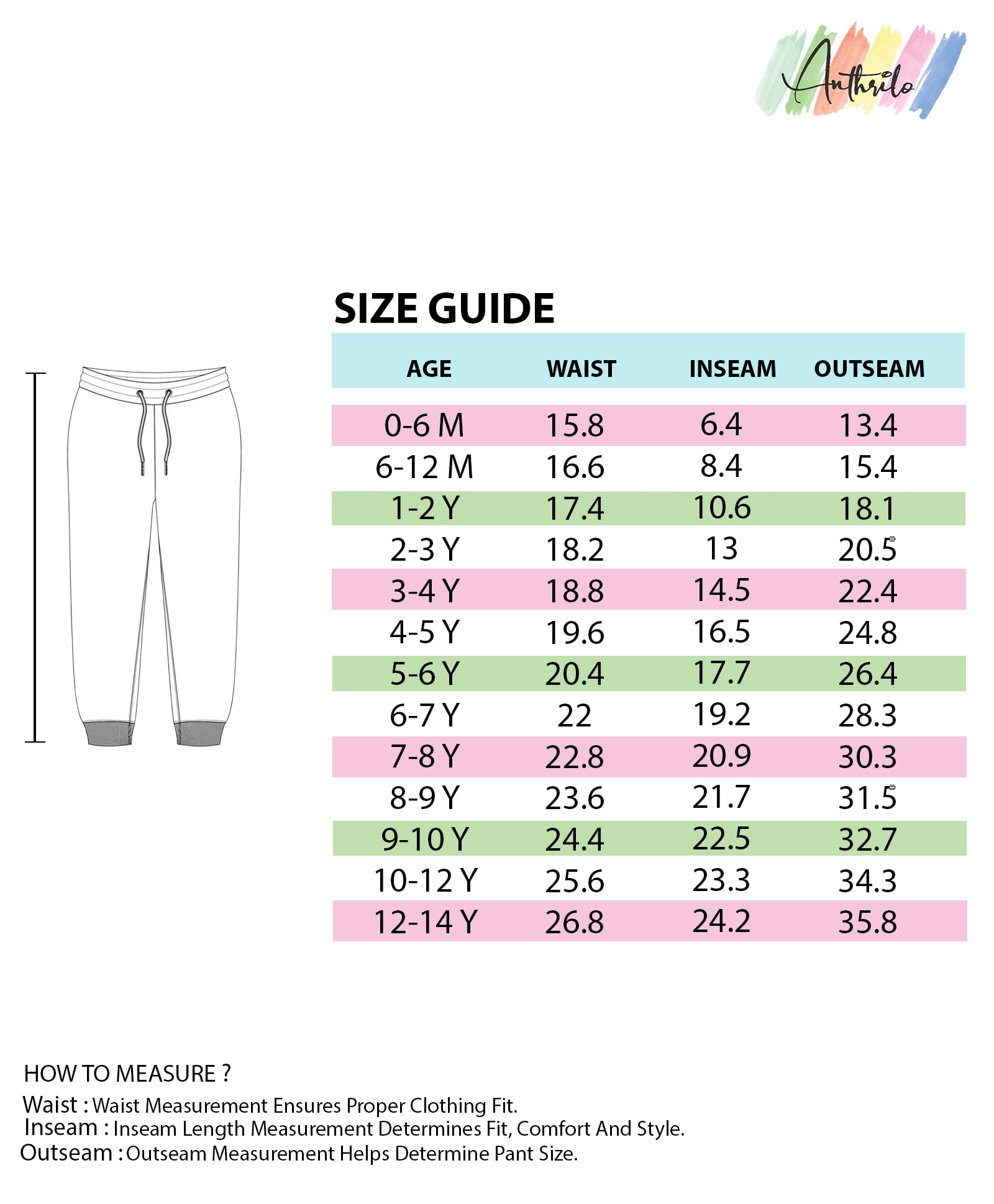 ANTHRILO Navy Fleece Joggers for Boys - Image 5