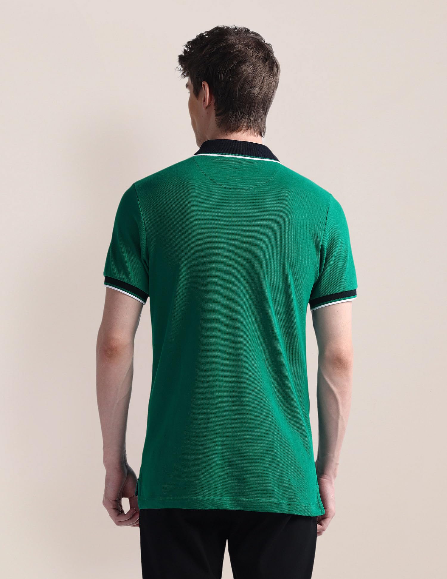 U.S. Polo Assn. Men's Green Polo Shirt - Image 5