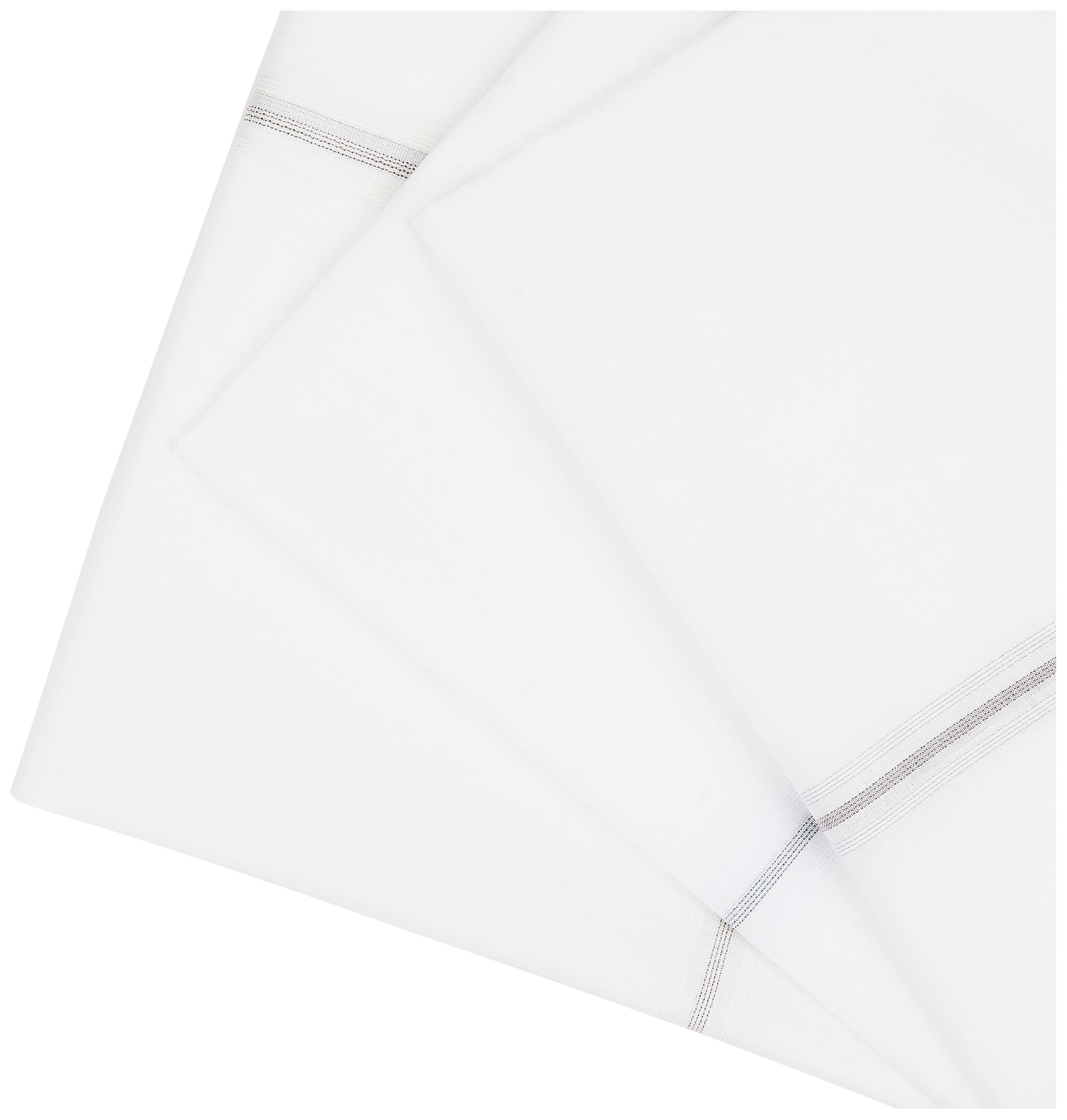 Symbol Men Cotton Handkerchief - White - Image 5