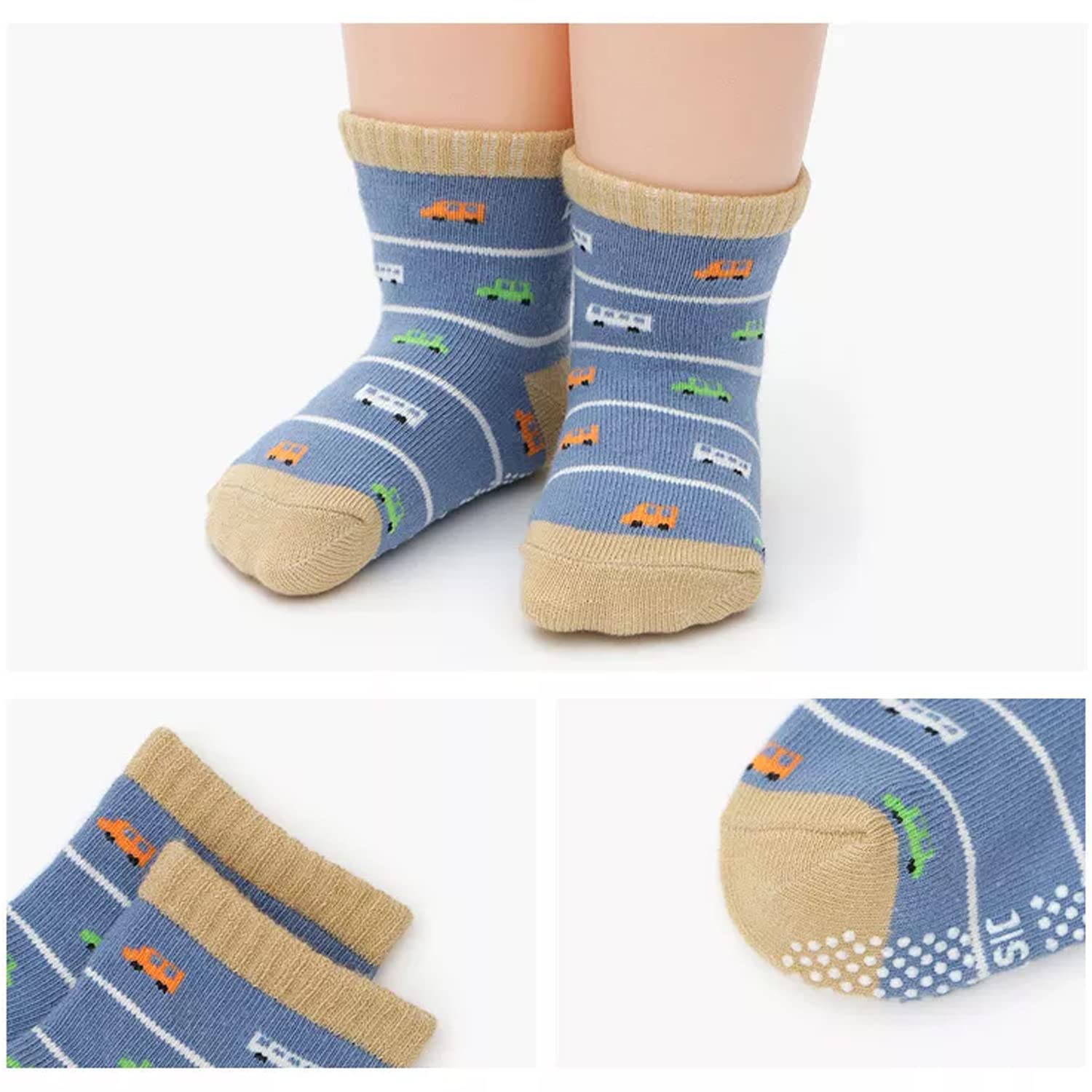 FIMALIA Organic Cotton Kids Socks - Multicolor - Image 5