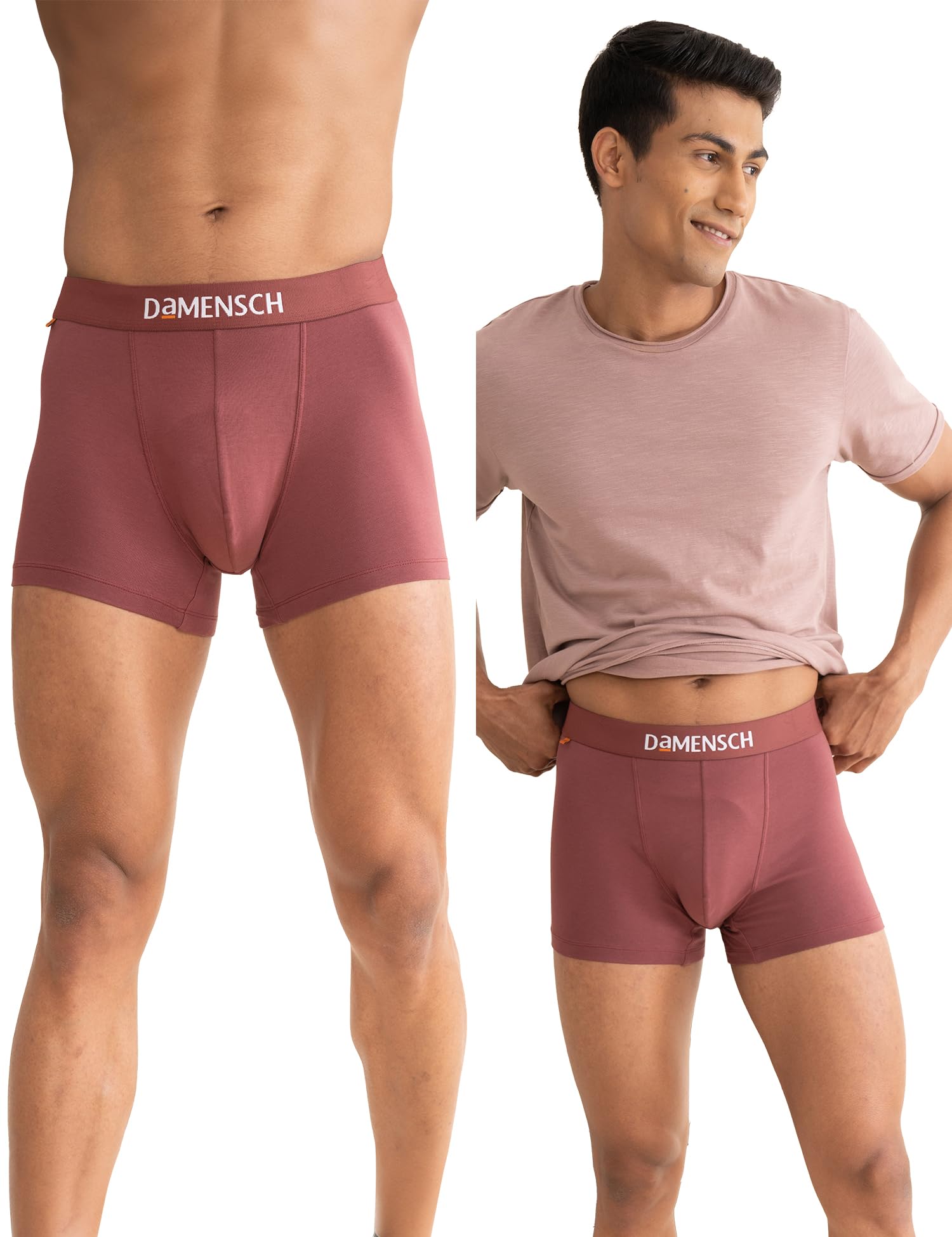 DAMENSCH Trunk Underwear for Women - Solid Cotton