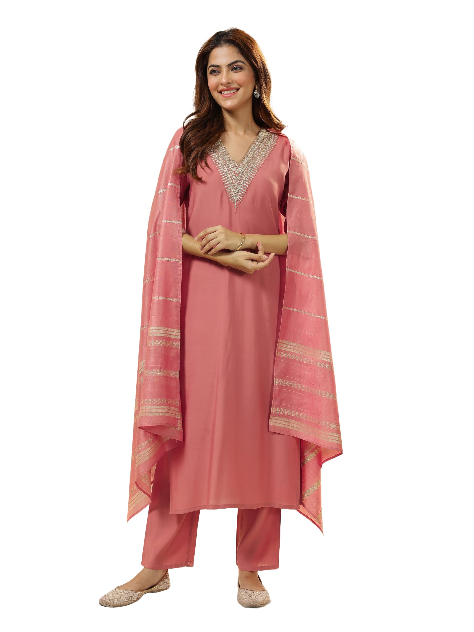 Gerua Women Silk Blend Kurta Sets