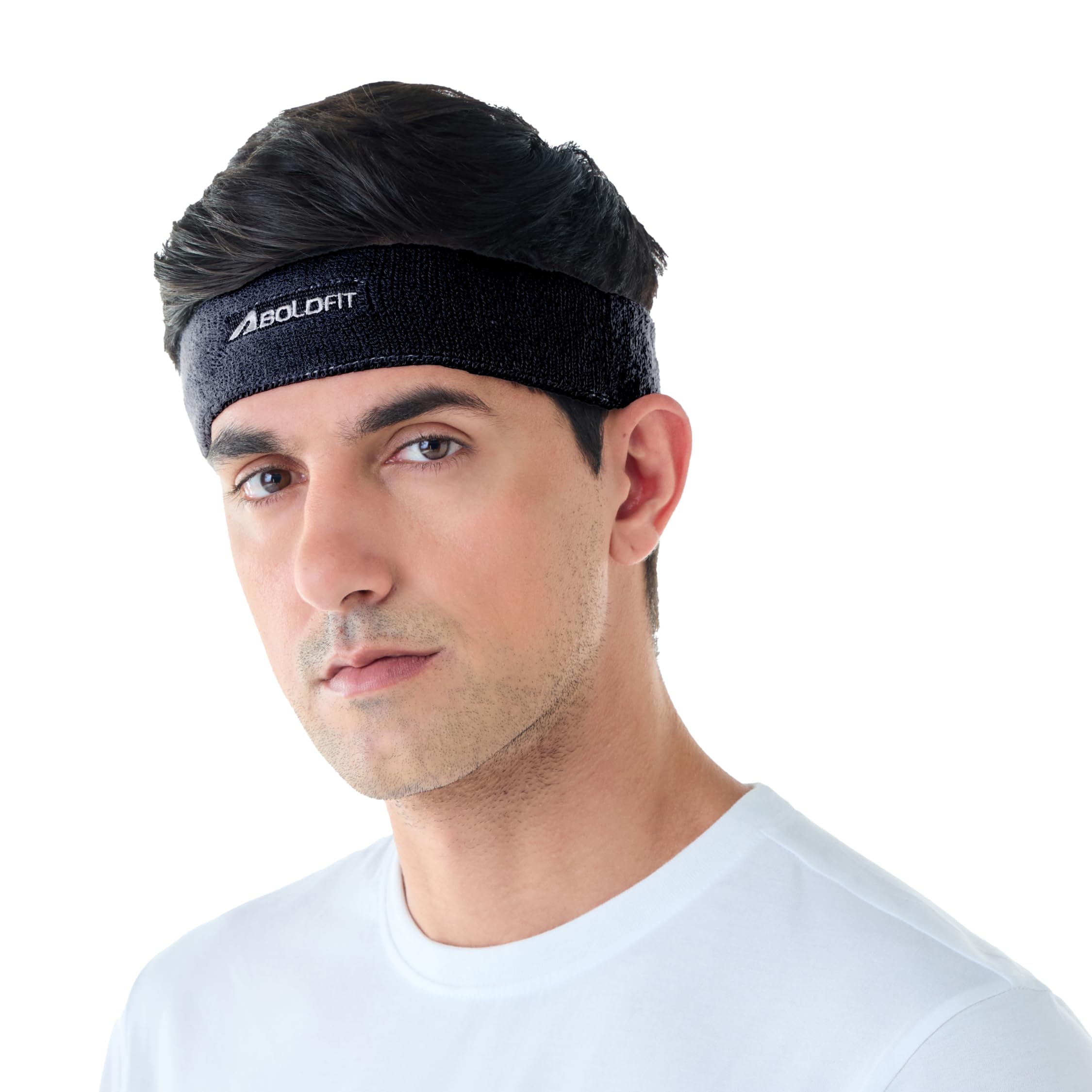 Boldfit Gym Headband for Men & Women - Breathable Non-Slip