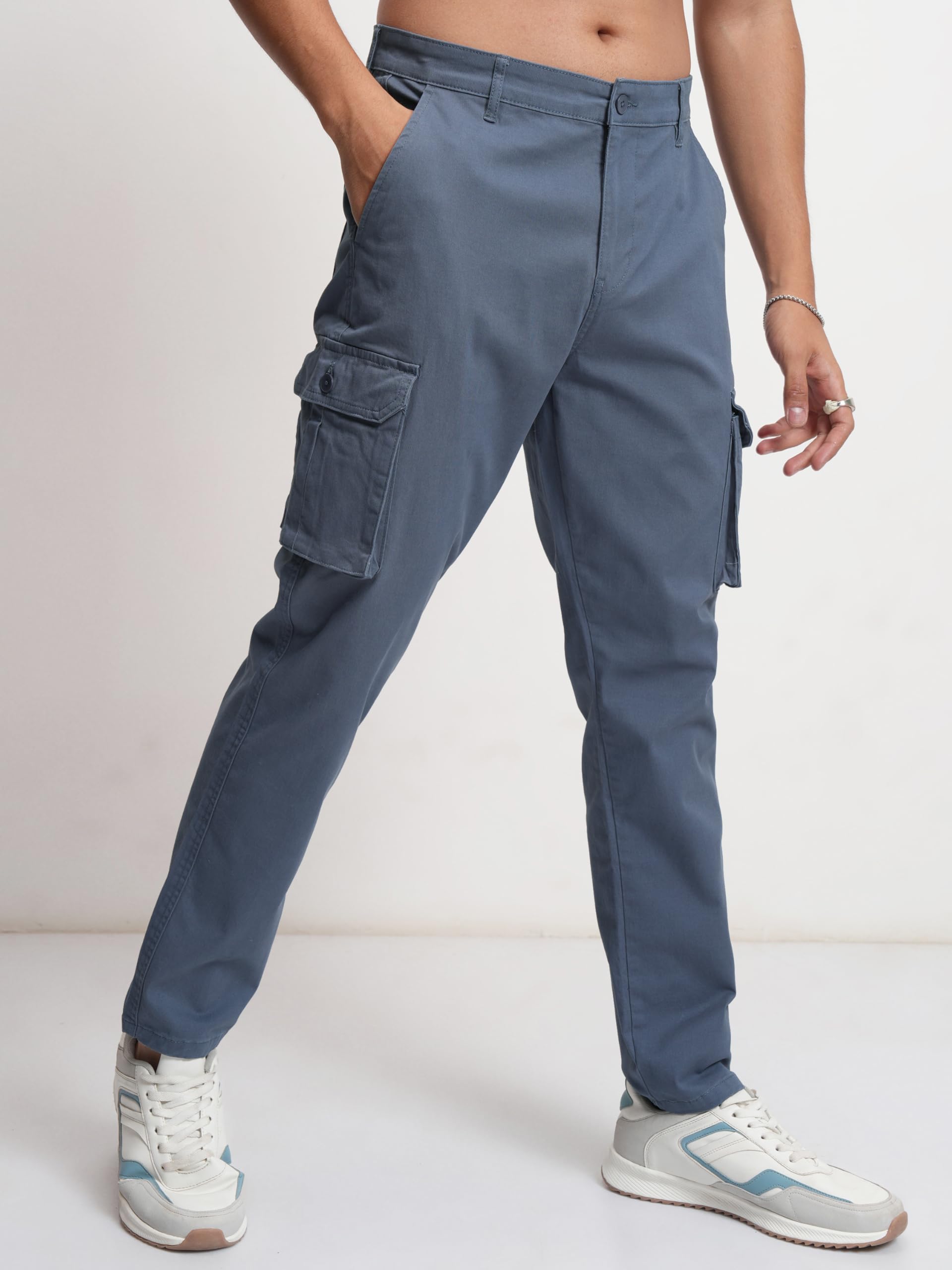 Highlander Men's Key Largo Cargo Trousers - Image 4