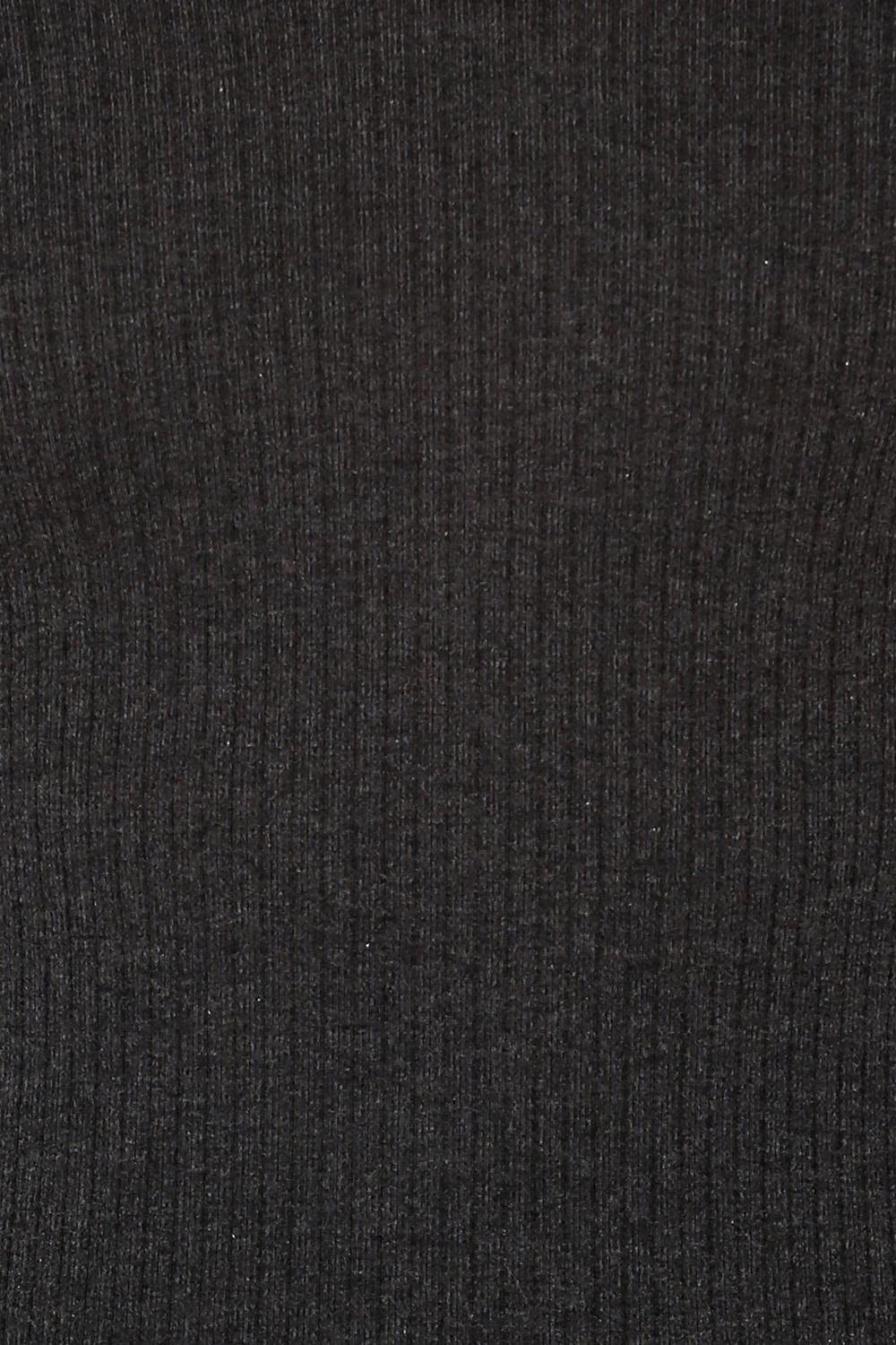Van Heusen Men's Charcoal Melange Thermal Top - Image 4