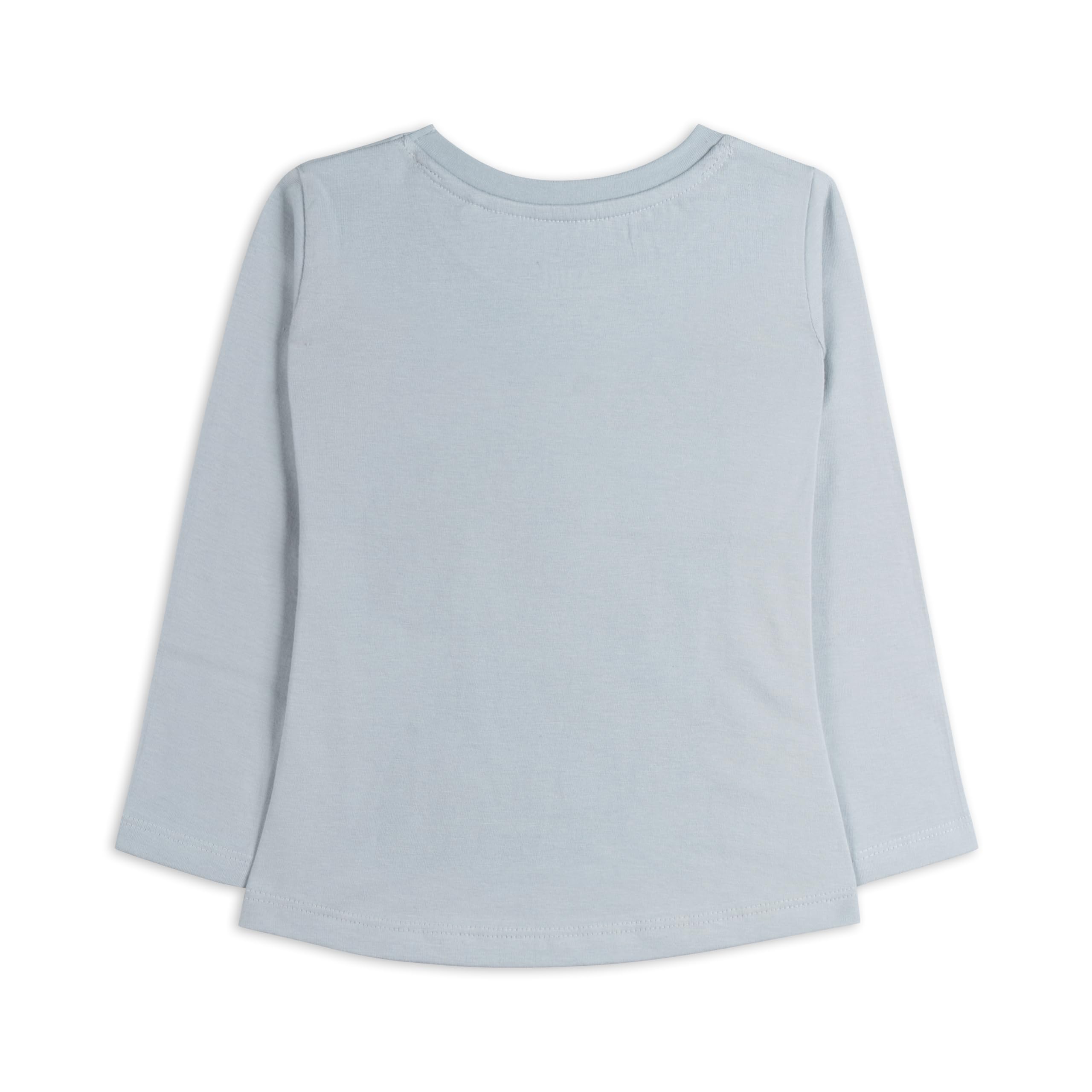 Real Basics Girls Full Sleeves Tshirt - Grey - Image 2