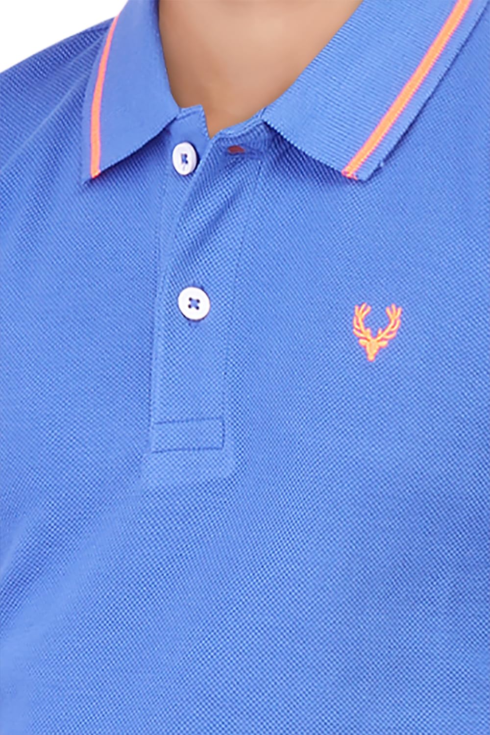 Allen Solly Junior Boys Blue Polo T-Shirt - Image 4