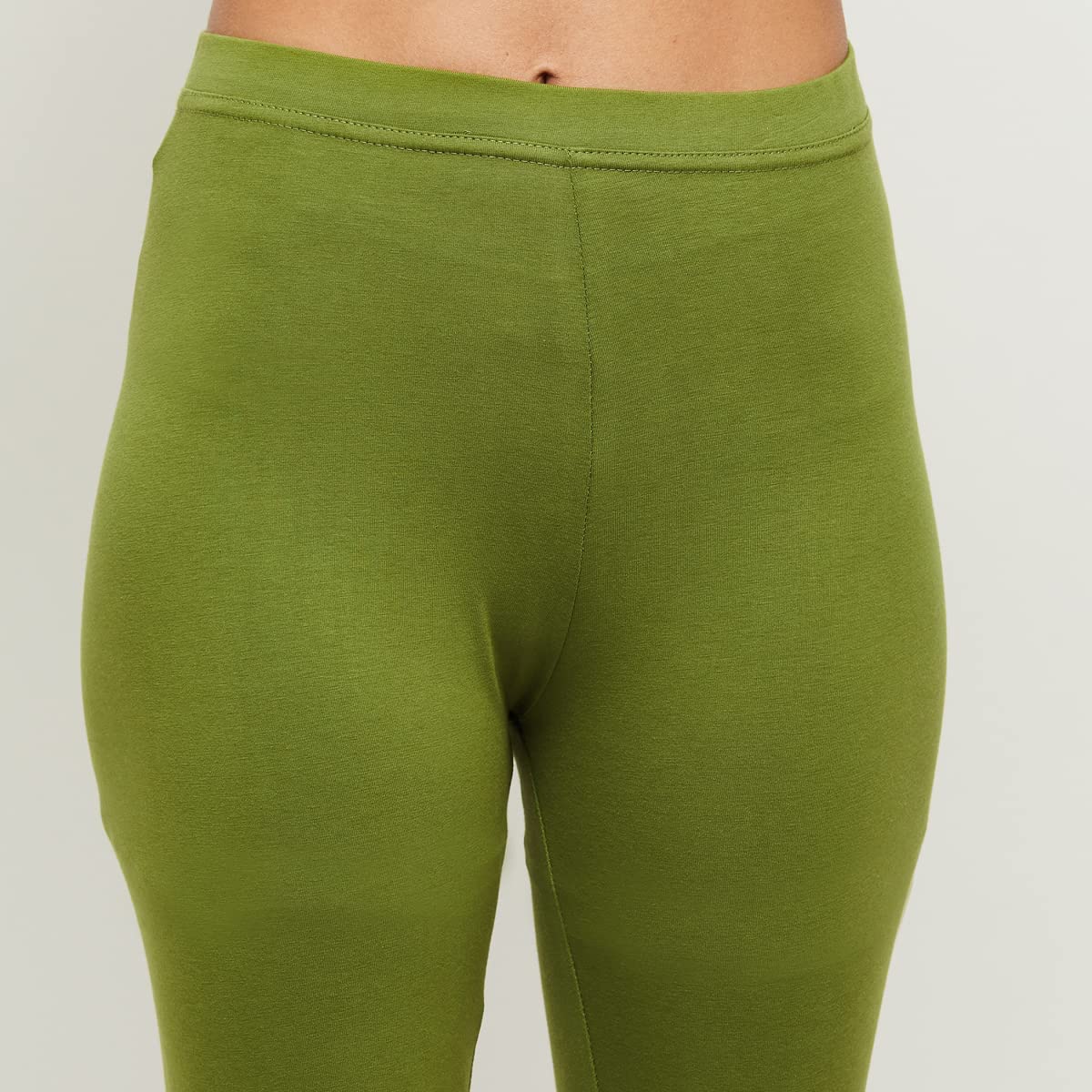 Max Women Light Green Leggings - Image 4