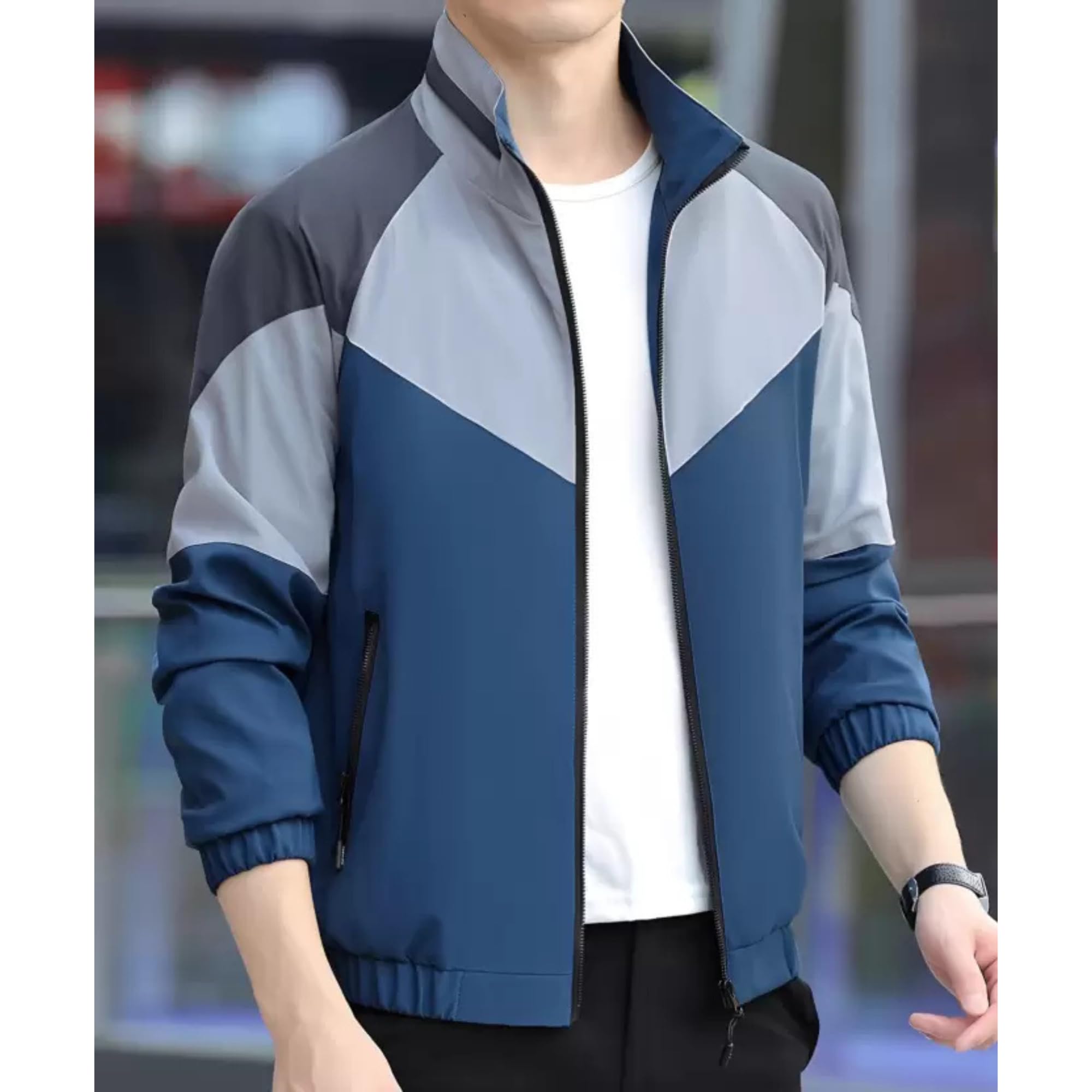MIA FASHION Men's Water Resistant Jacket - Image 4