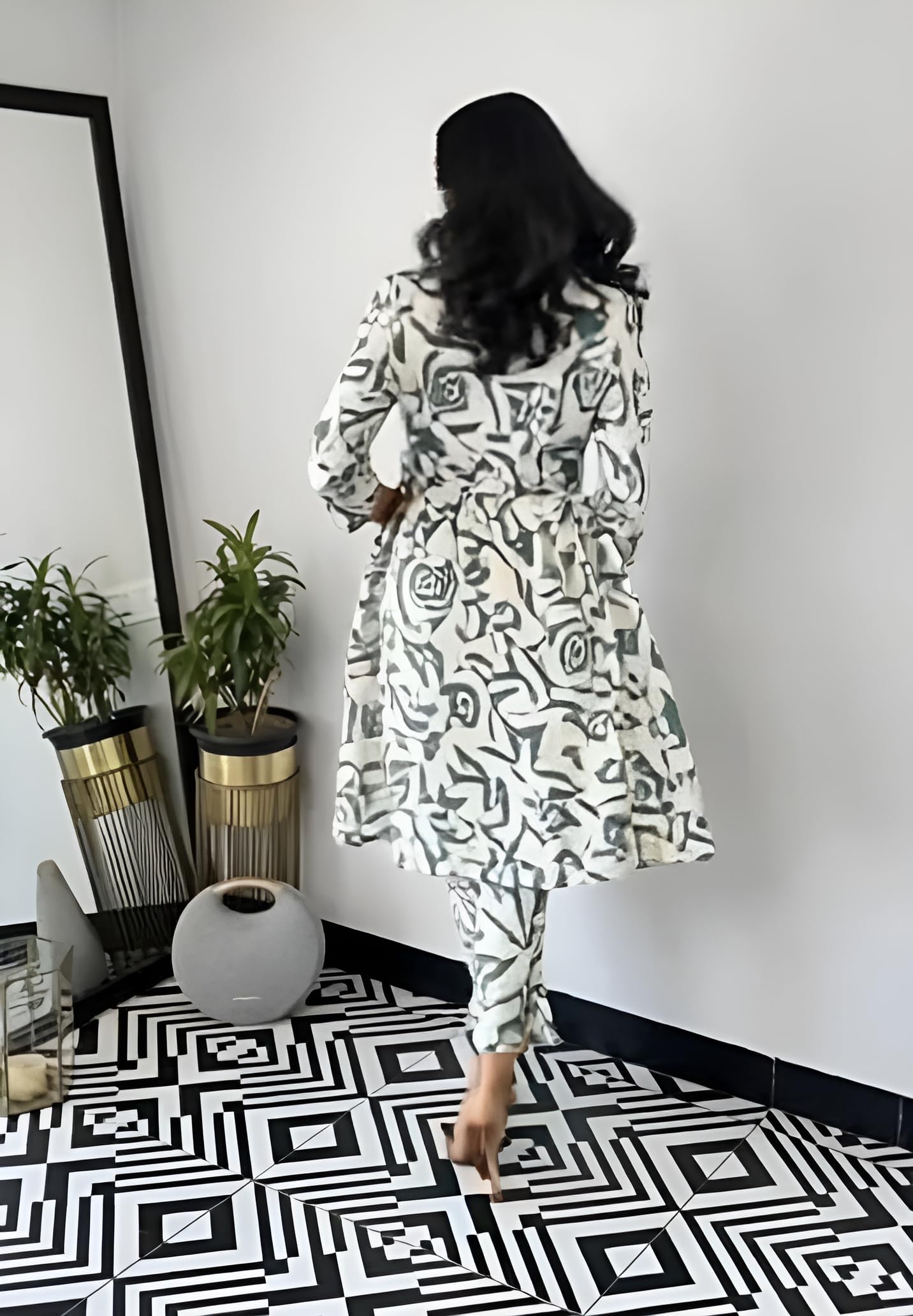 Yashika Women Cotton Blend Kurti Set - Image 3