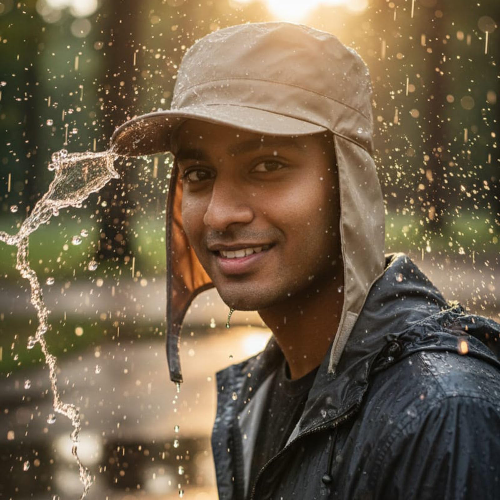 C Classic Waterproof Outdoor Cap for Men - Image 2