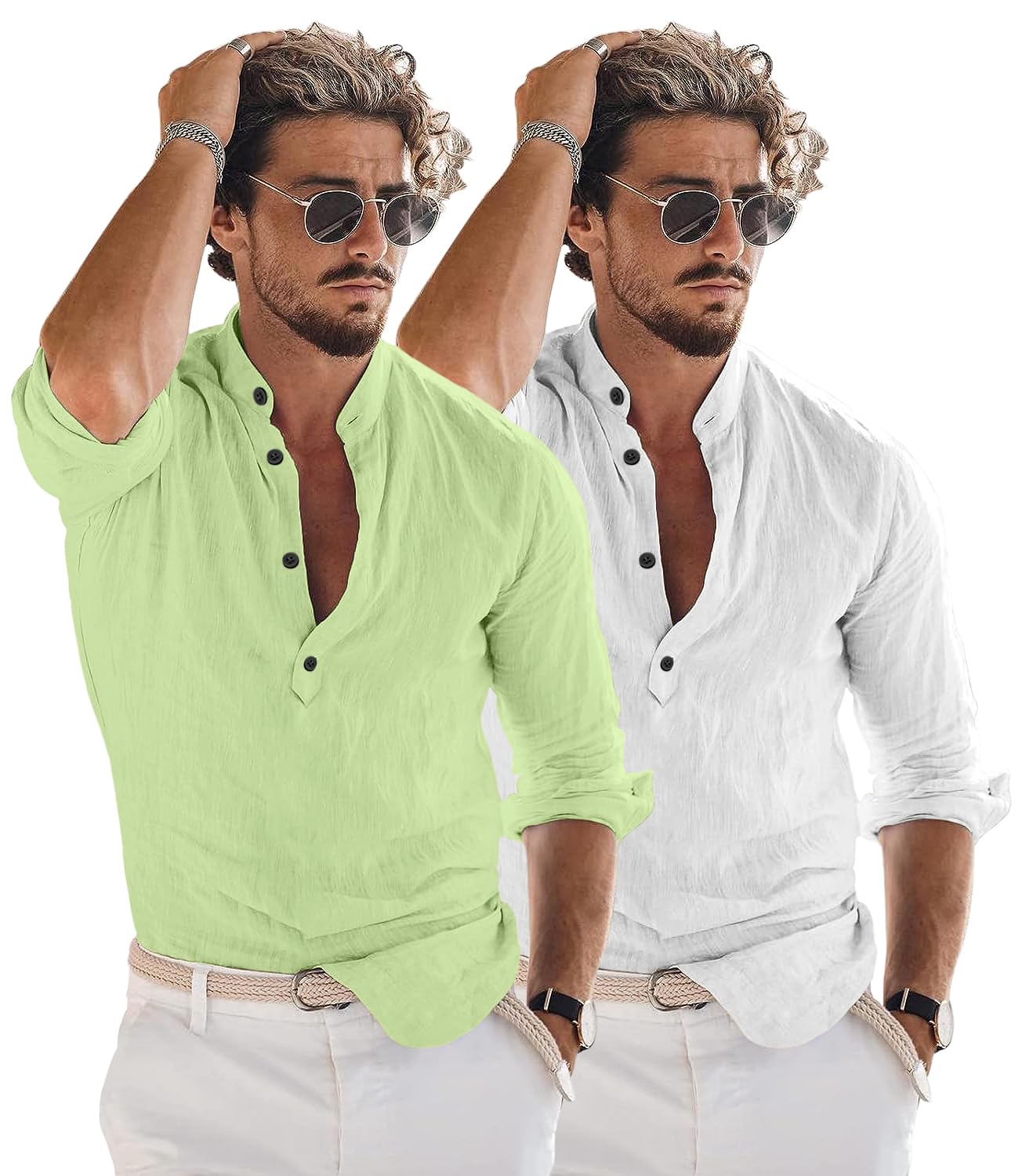 Zartha Men's Cotton Blend Kurta - Image 2