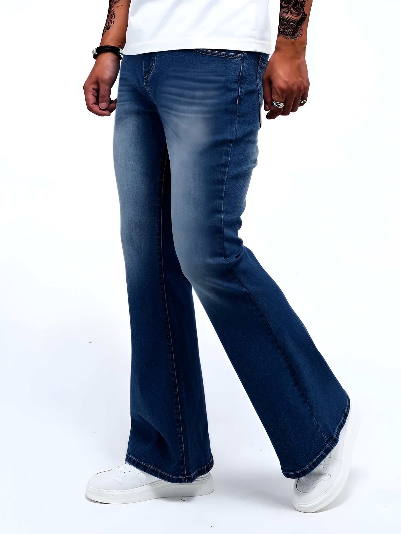 Ben Martin Men's Bell Bottom Jeans - Image 3