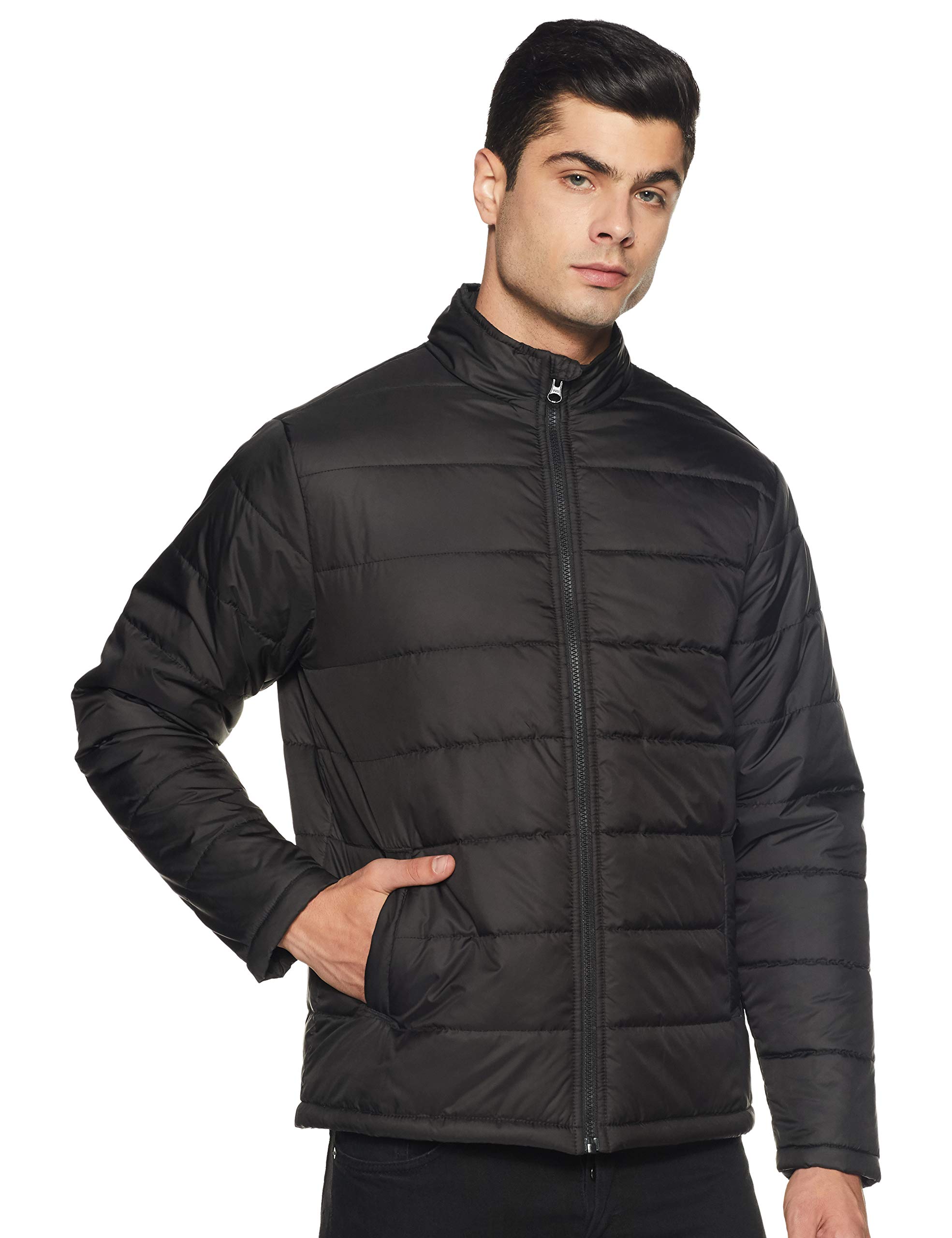 Amazon Men Solid Bomber Jacket