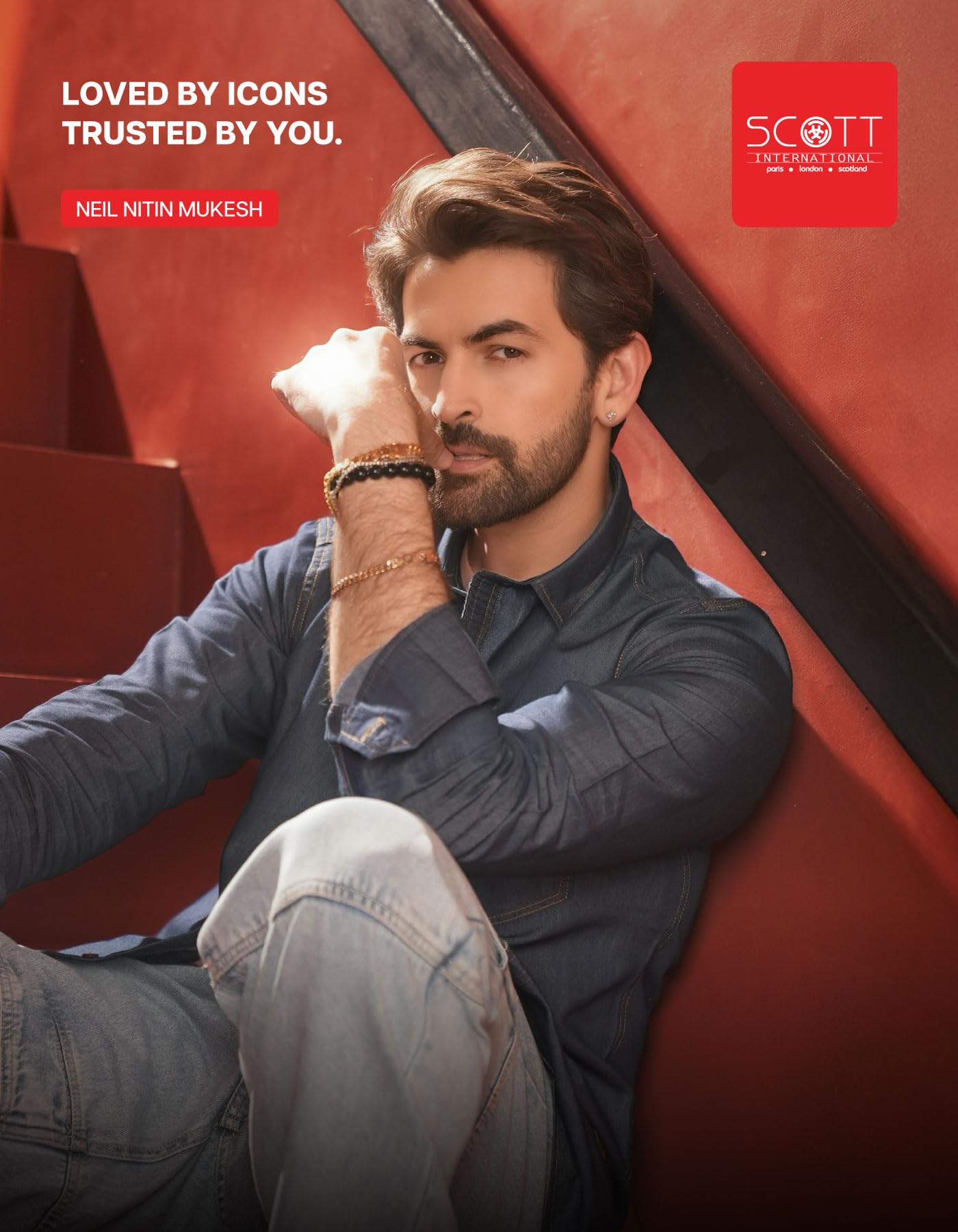 Scott Men's Polyester Full Sleeve Zip Jacket - Image 2