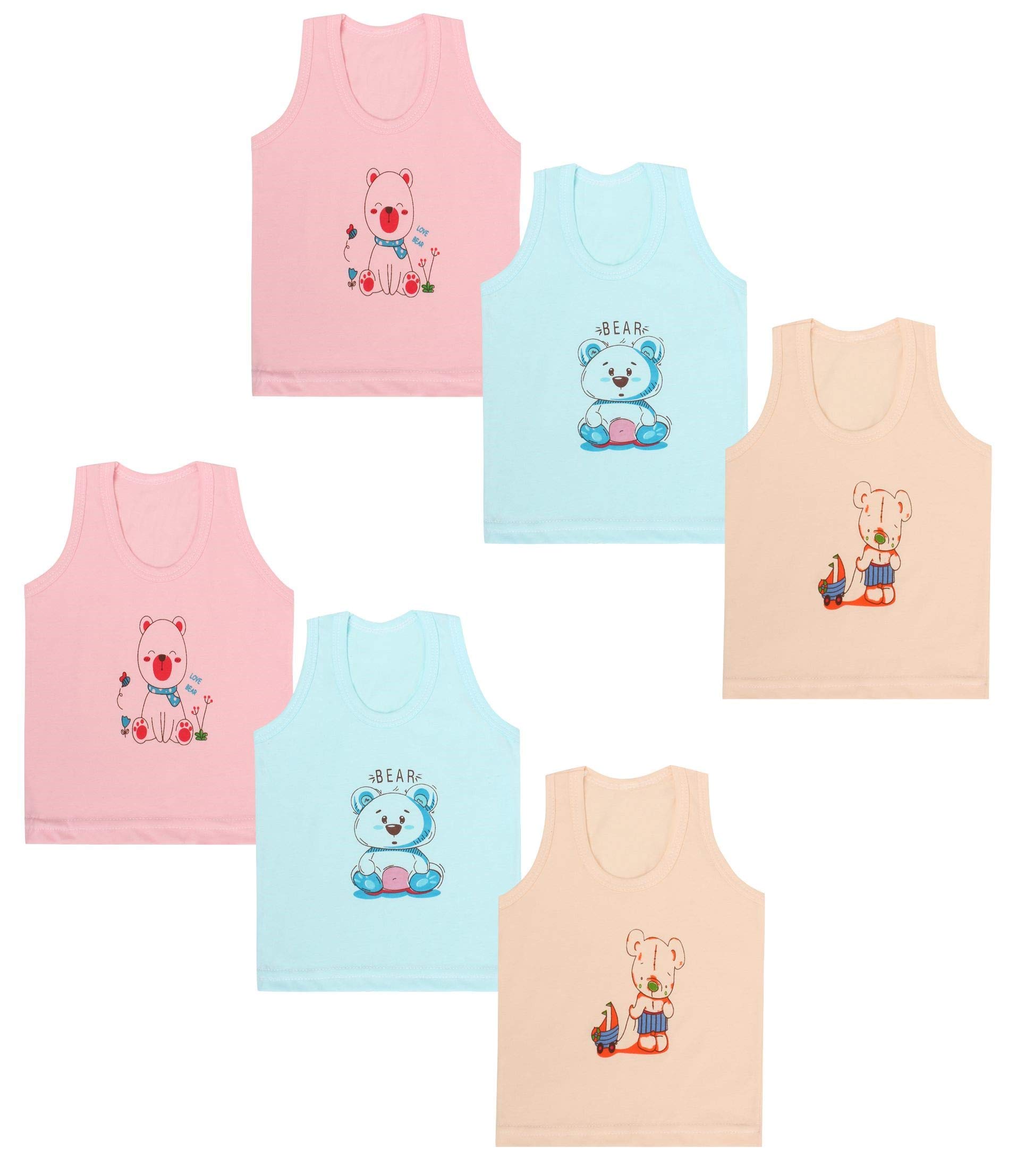 superminis Cotton Vest for Girls & Boys