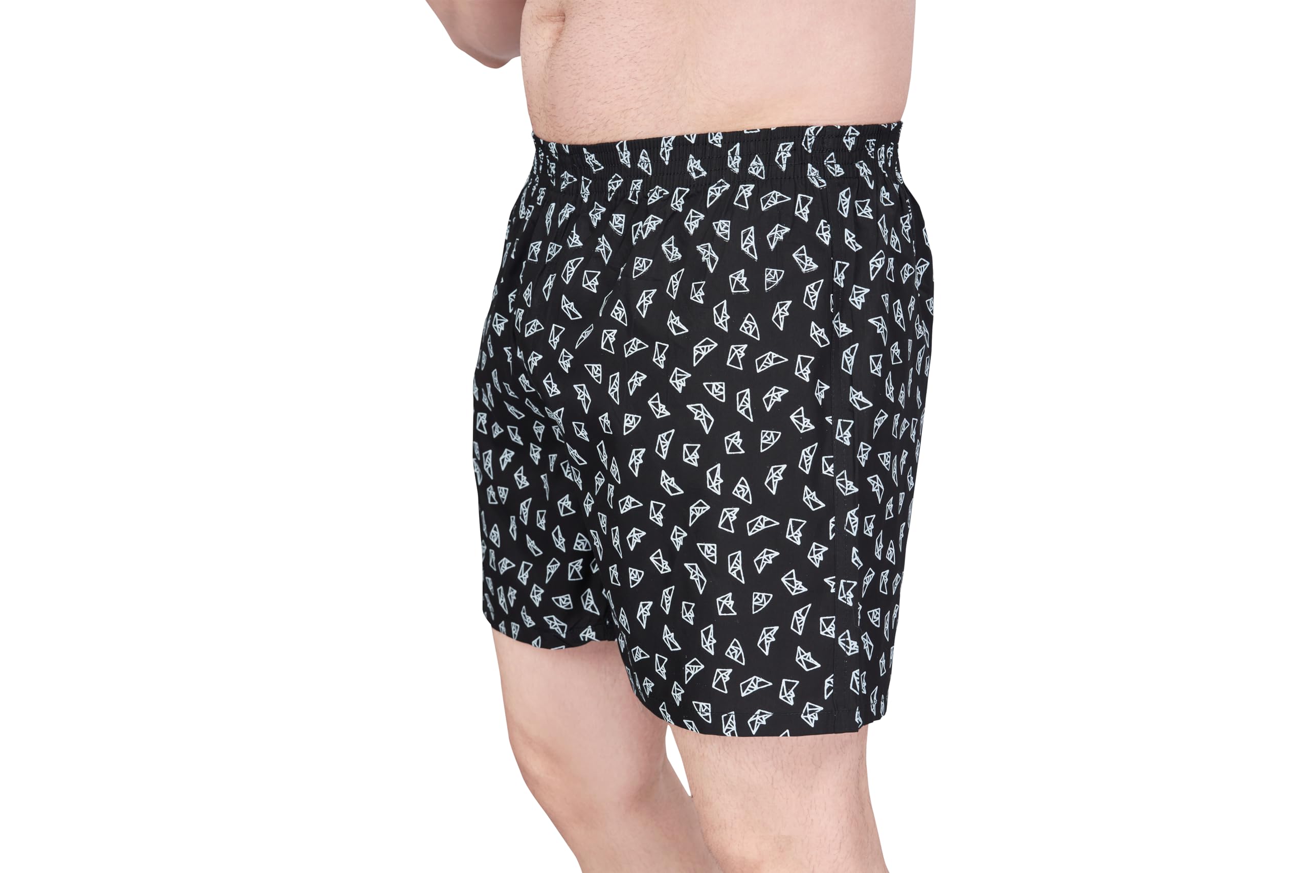 Nermosa Cotton Printed Shorts for Men - Image 4