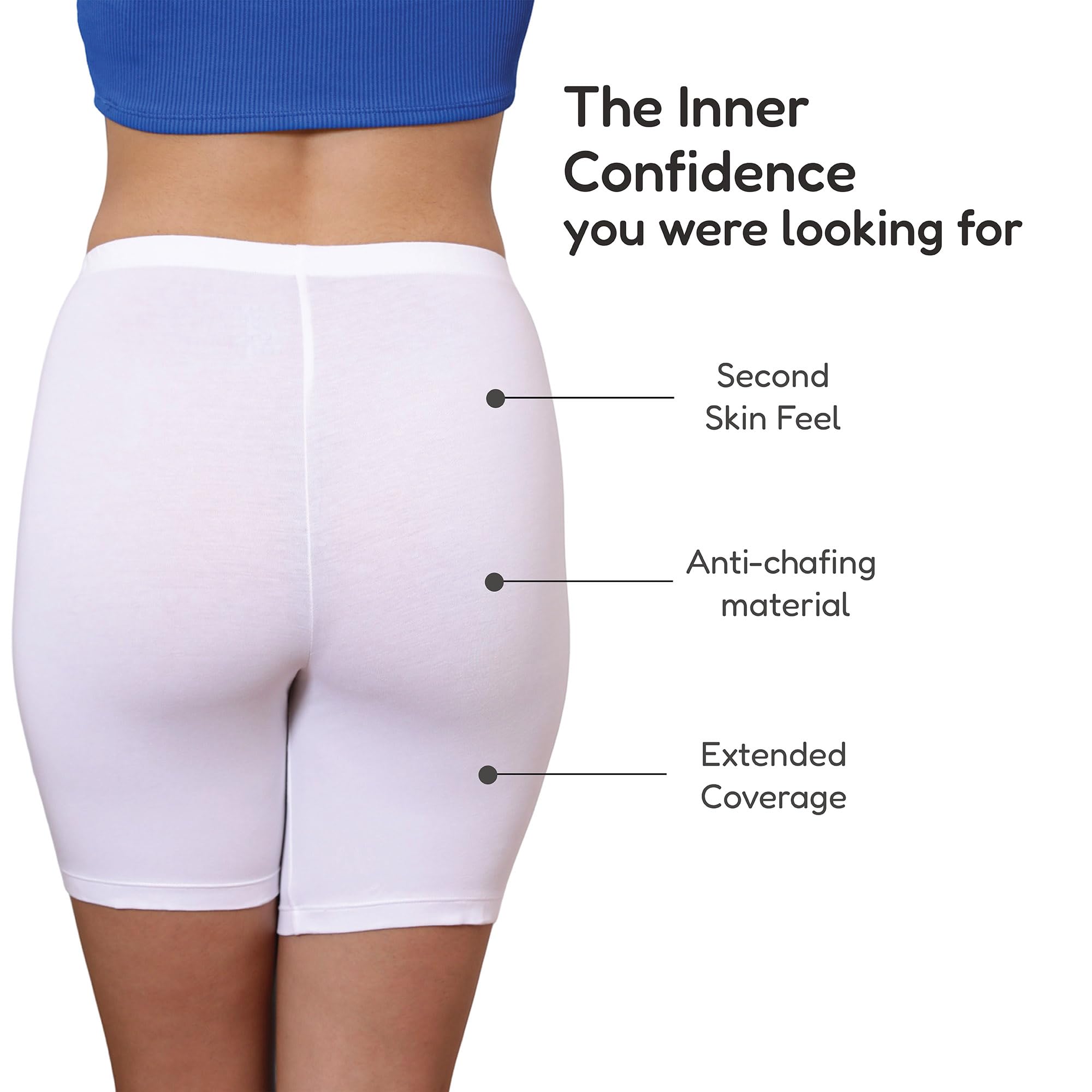 Lavos Women's Cycling Shorts - Bamboo Cotton - Image 3