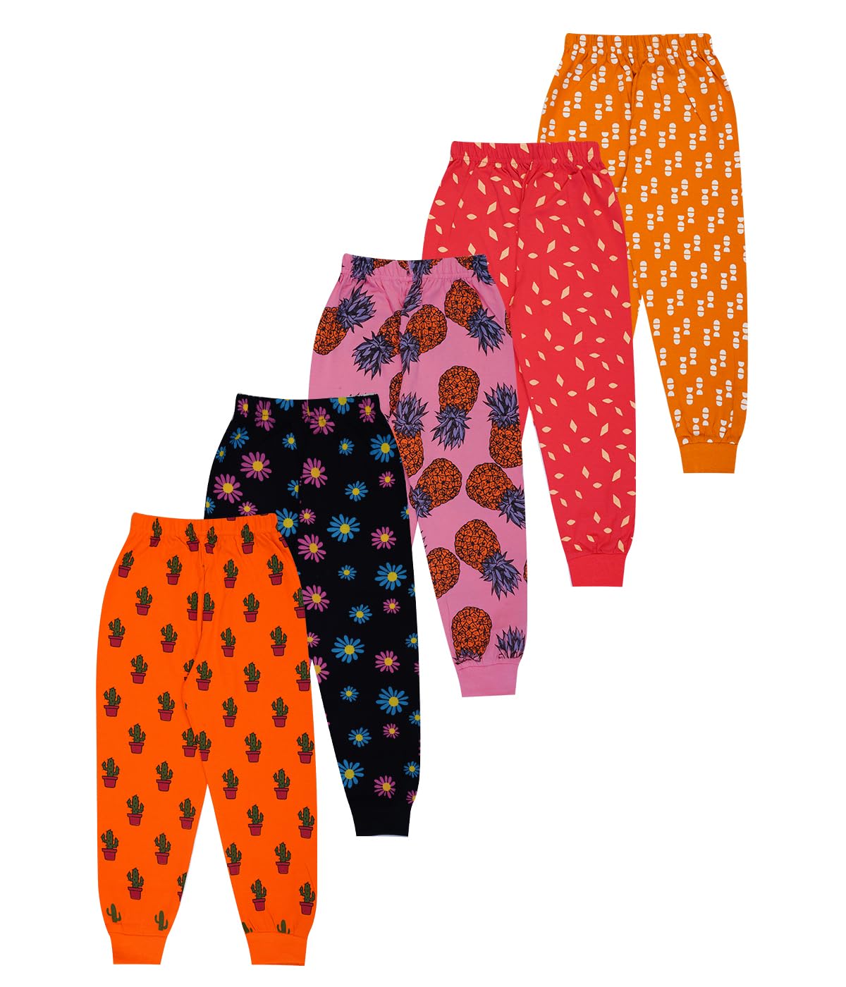 GarbGlide Girl Track Pants - Cotton Printed