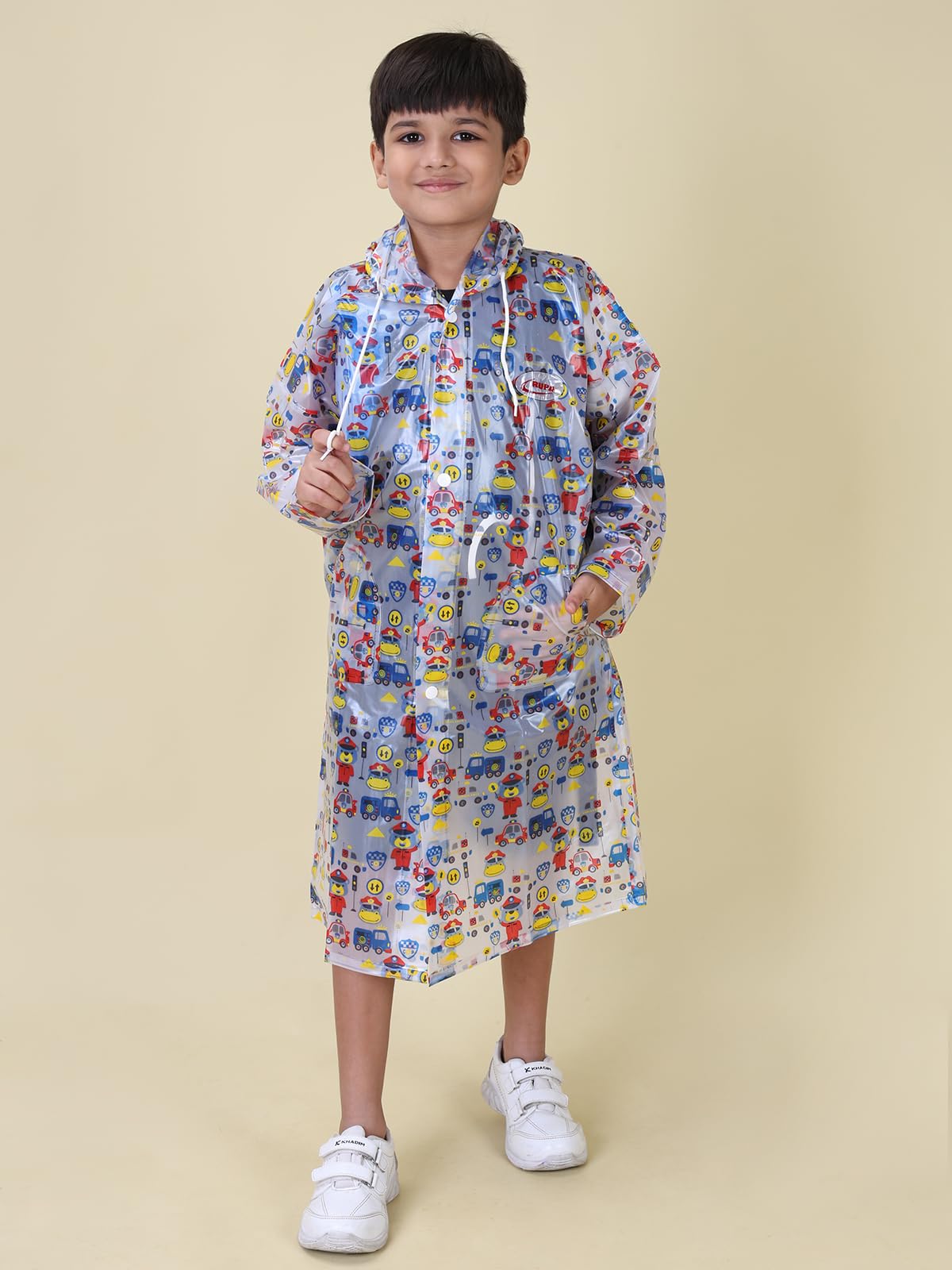 Rupa Kid's Rainwear Waterproof PVC Jacket - Image 3