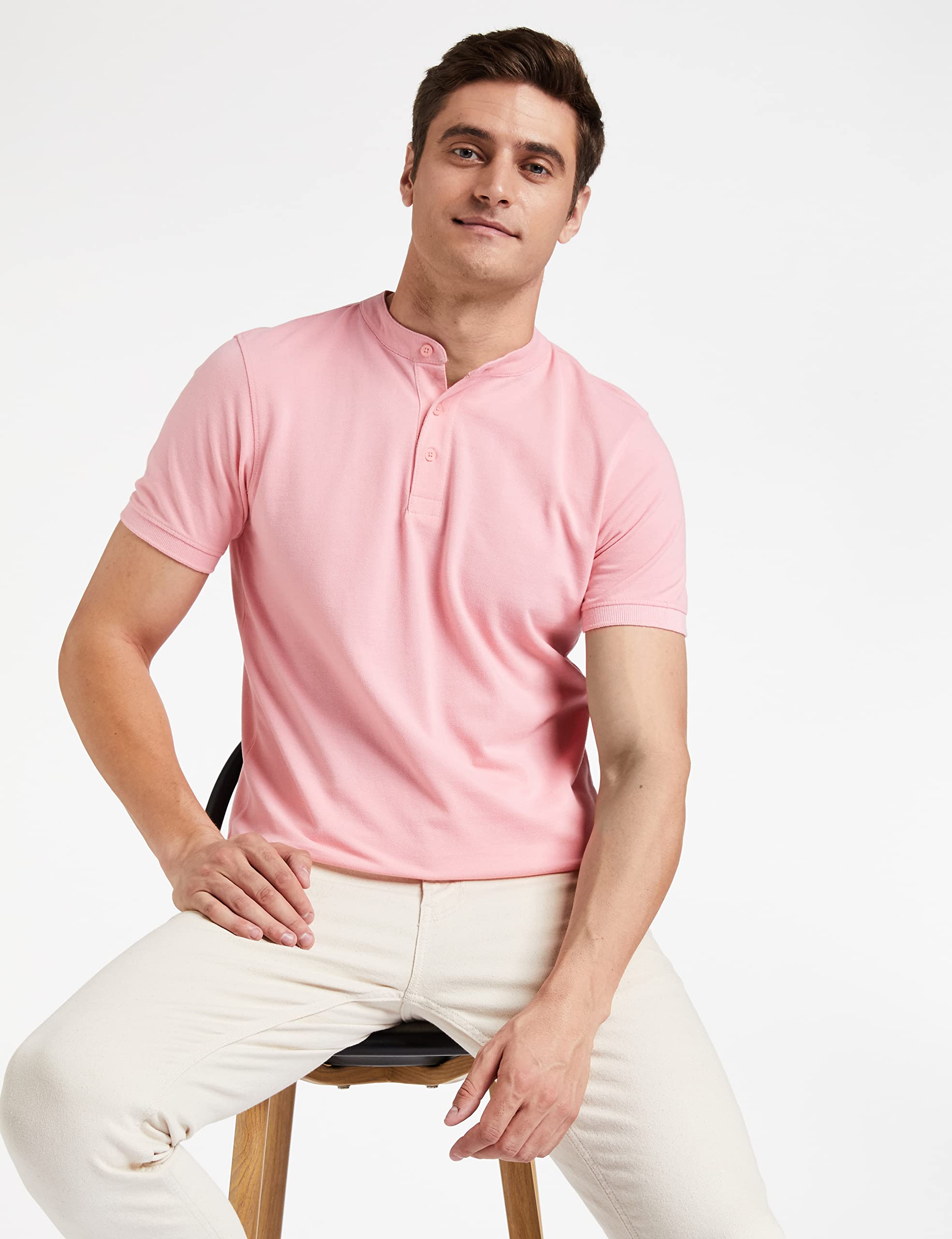 Amazon Men Cotton Rich Polo T Shirt - Image 3