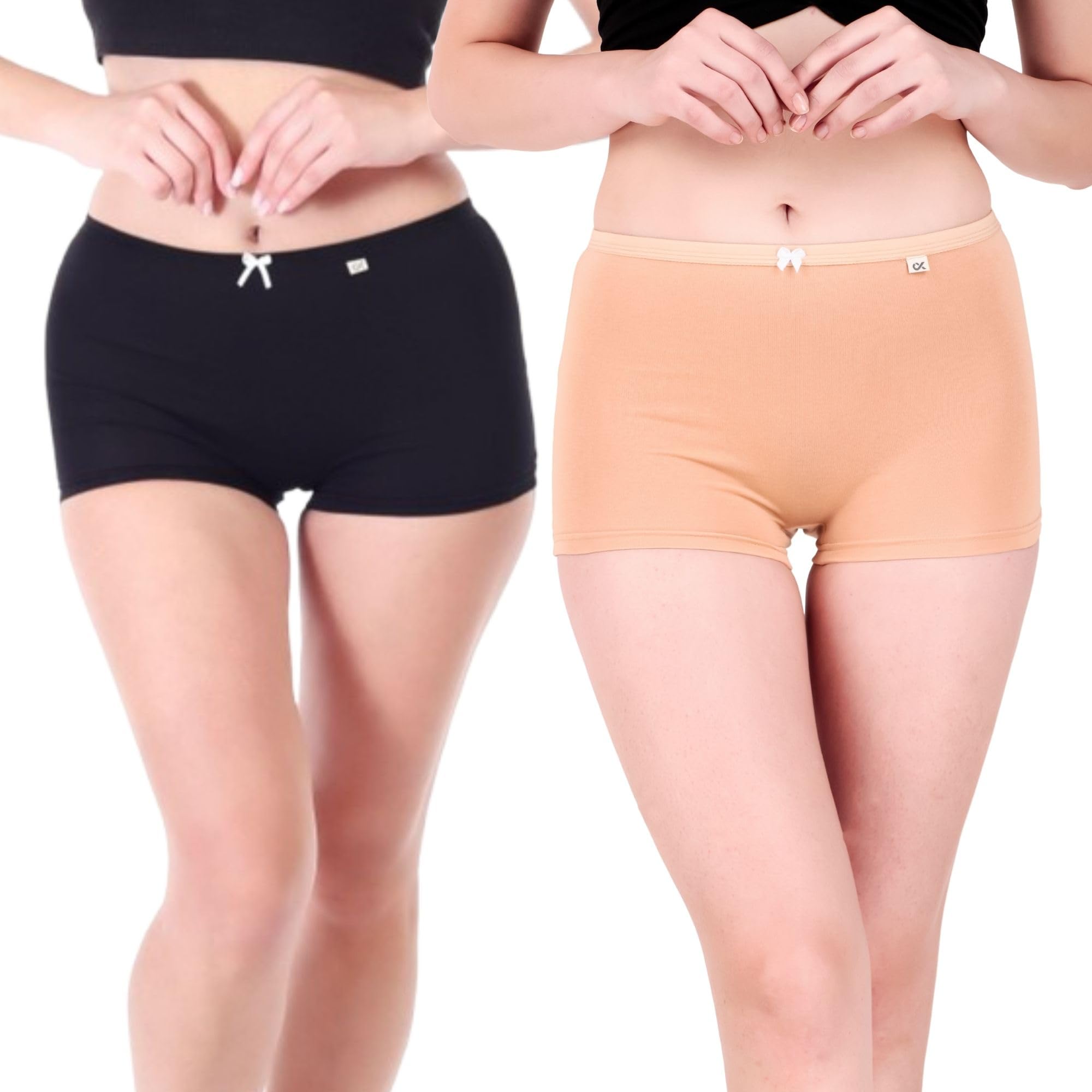 XJARVIS Ladybay Boy Shorts - High Coverage