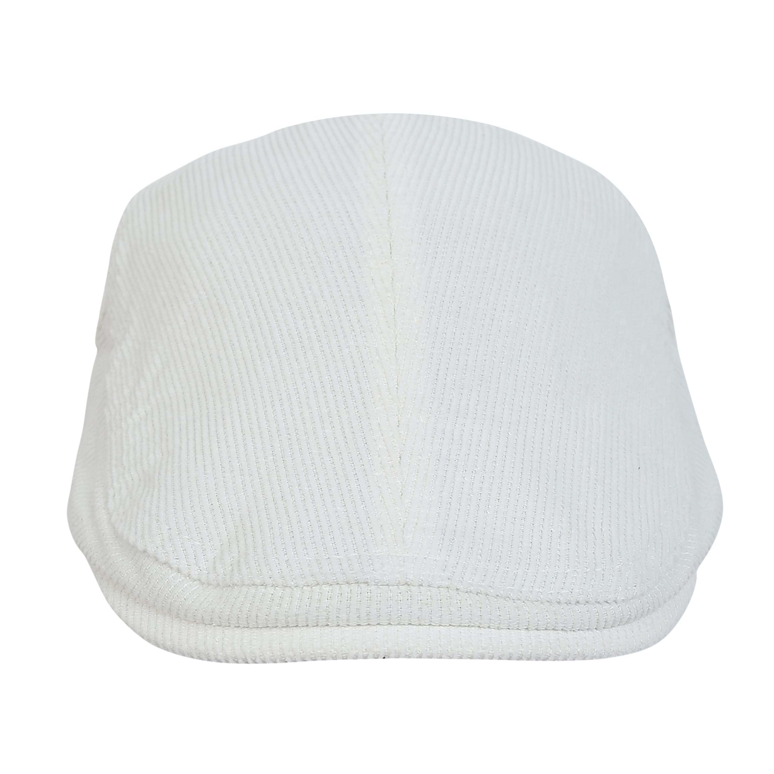 FabSeasons Men's Ivy Flat Golf Cap - Cream