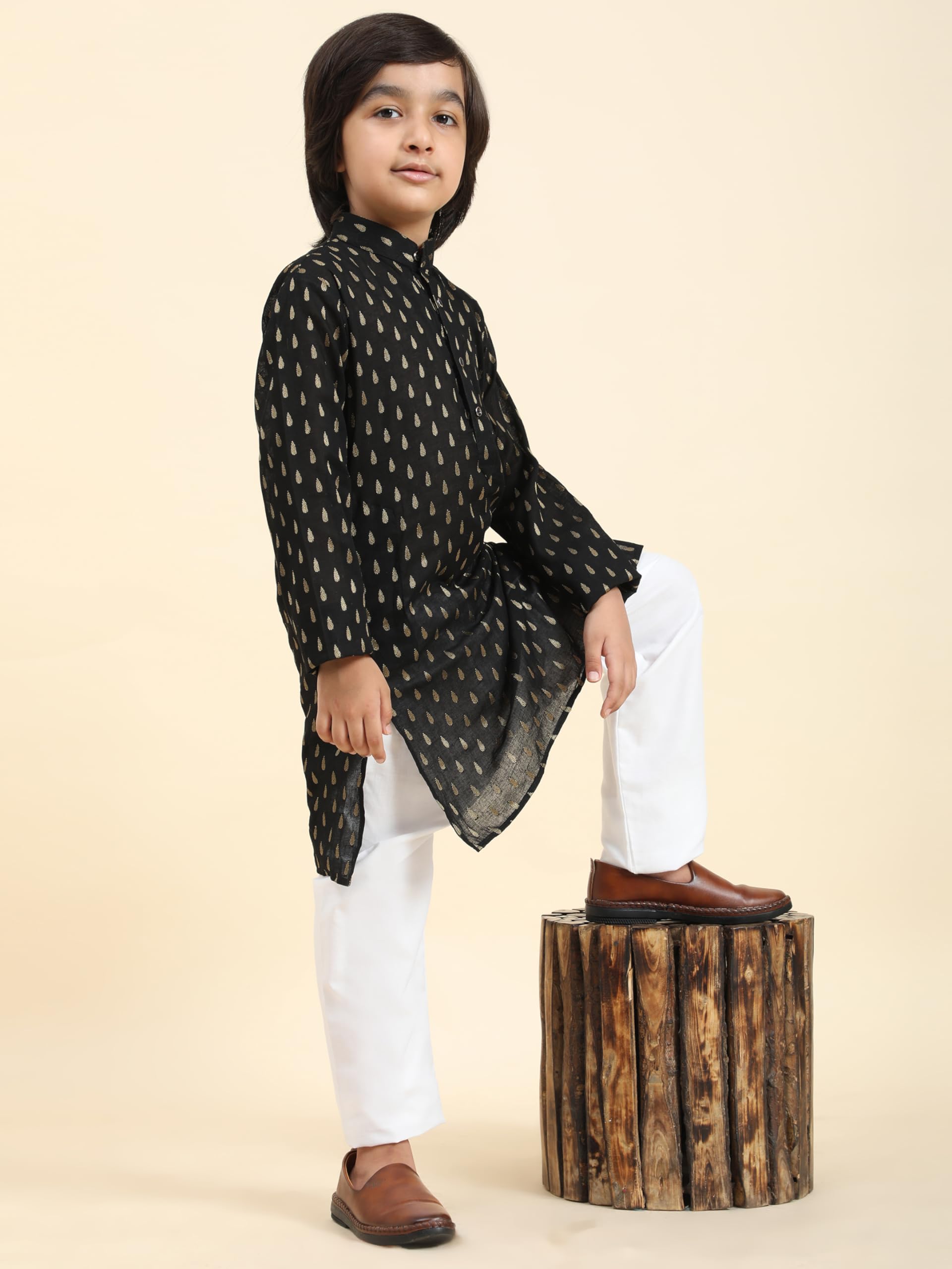 Pro-Ethic Cotton Kurta Pajama for Kids Boys - Image 2