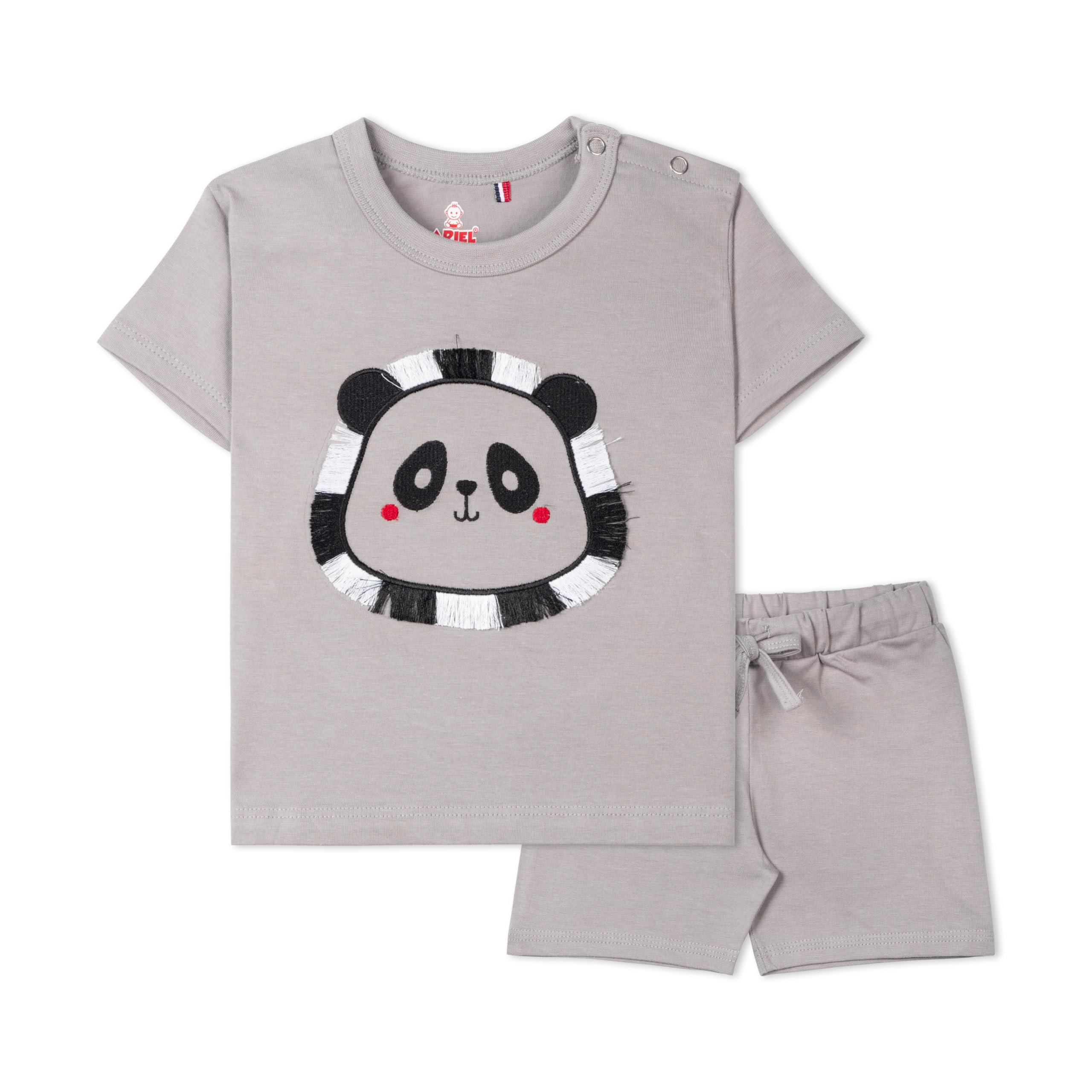 ARIEL Unisex Baby Cotton Printed T-Shirt Set