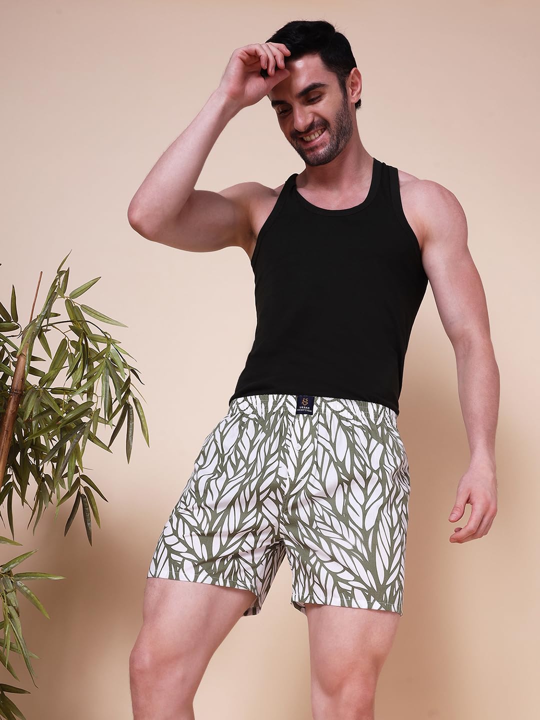 Urban Scottish Men's Cotton Printed Boxers - Image 4