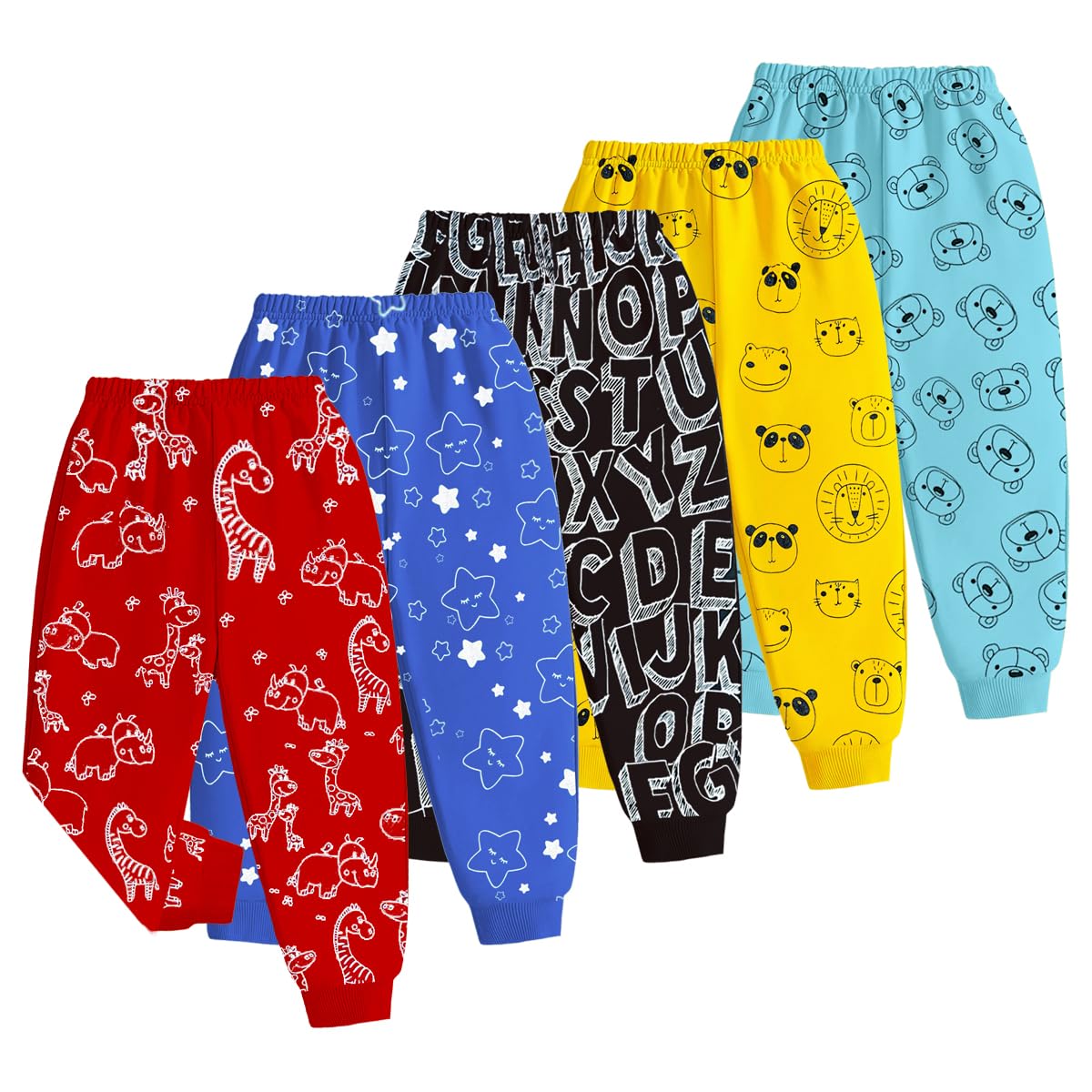 Kuchipoo Baby Boys and Girls Pyjamas - Multicolor