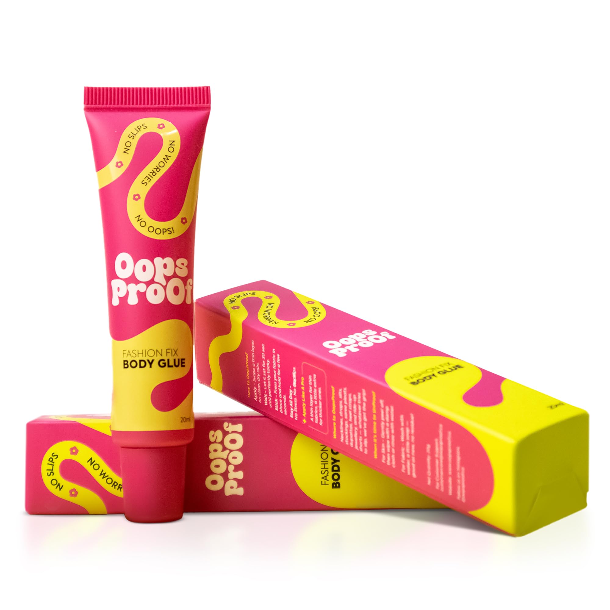 Oops Proof Body Glue - Invisible Sweat-Proof Adhesive
