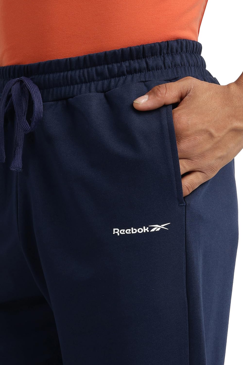 Reebok Men's Vector Navy Track Pants - Image 4