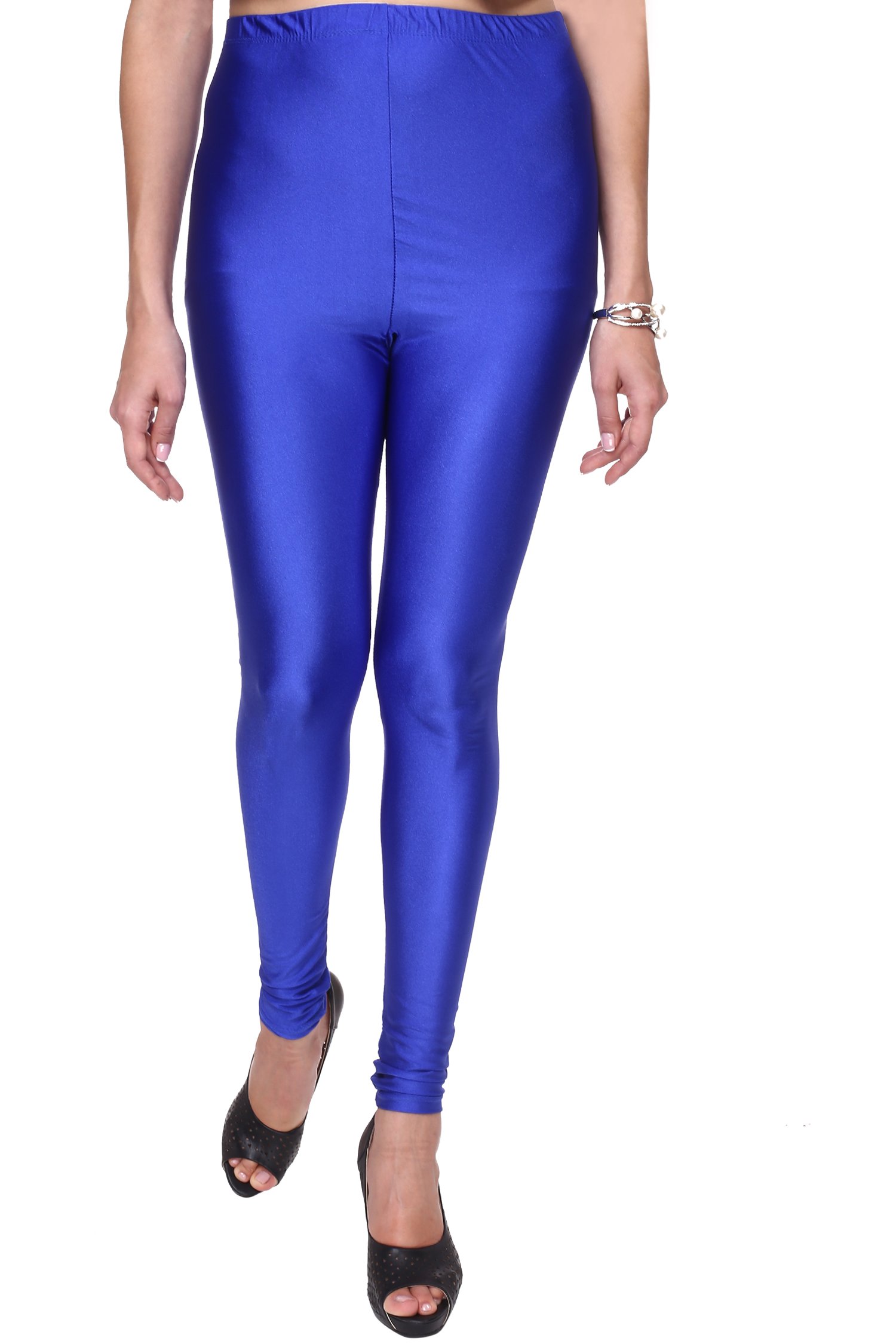 TRASA Women Churidar Leggings - Royal Blue