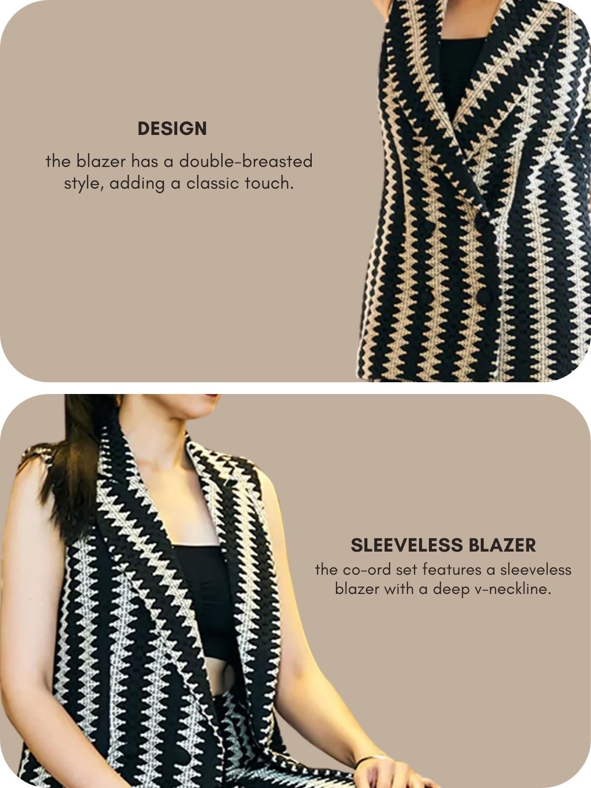 Black Co-Ord Set for Women - Image 5