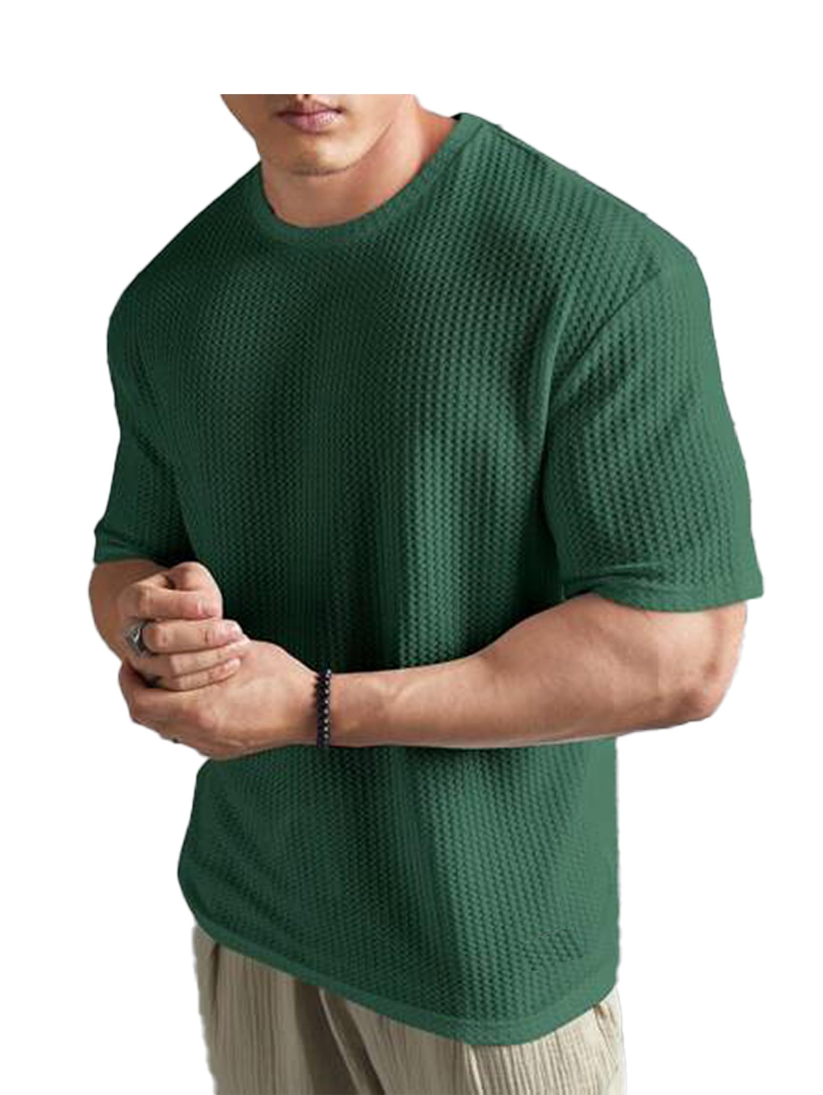 GarbGlide Mens Oversized Tshirt - Green