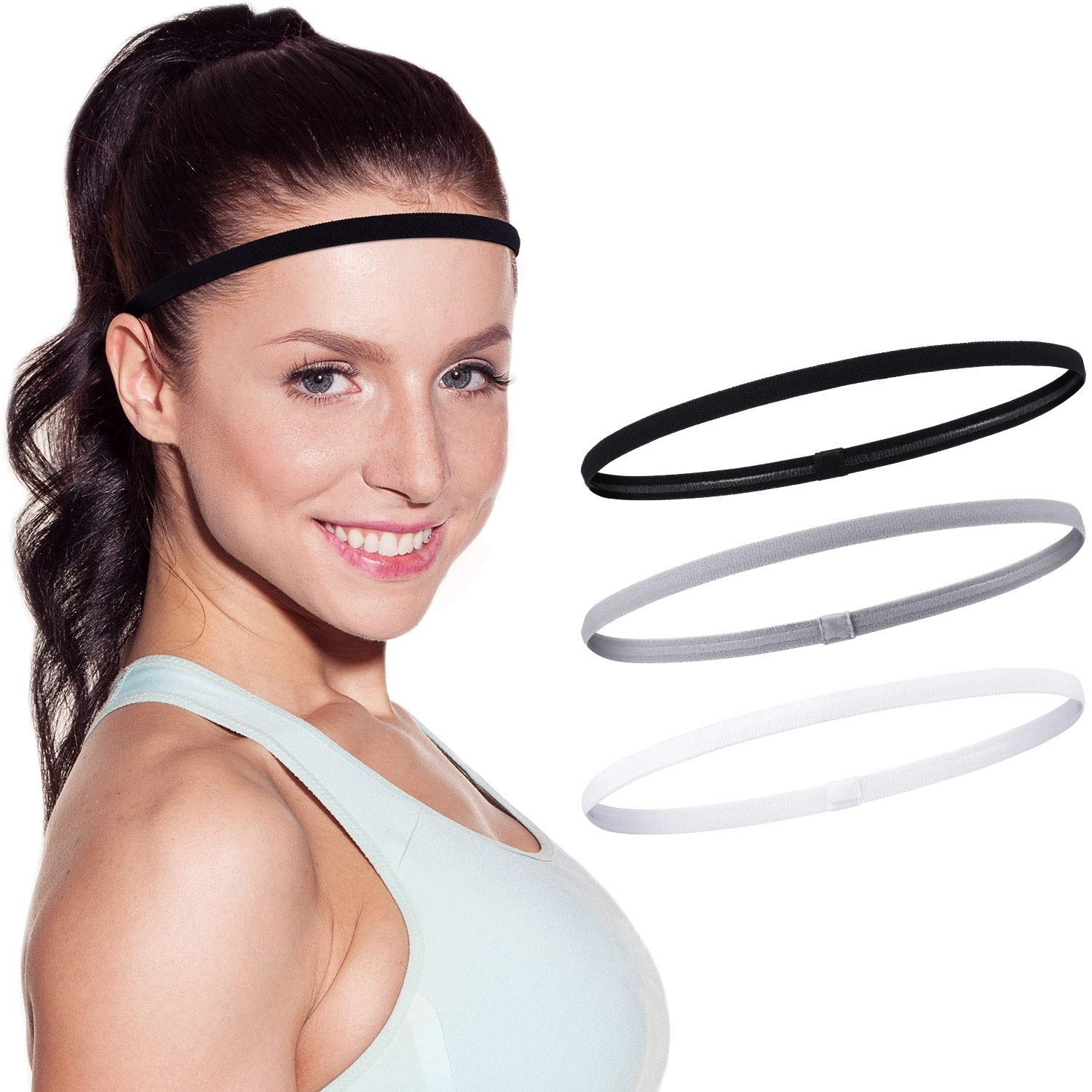 Seeotwo Sports Headbands - Elastic Non-Slip - Image 2