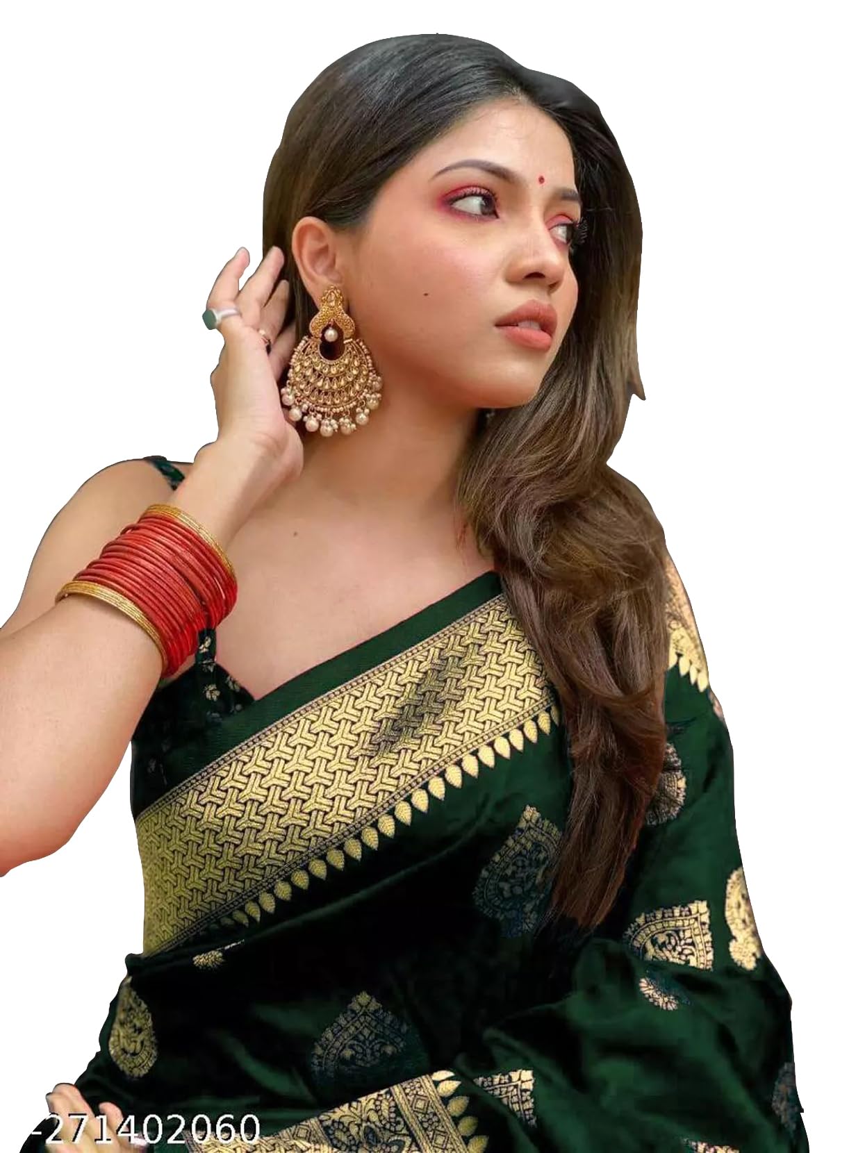 Sugathari Banarasi Kanjivaram Silk Saree for Women