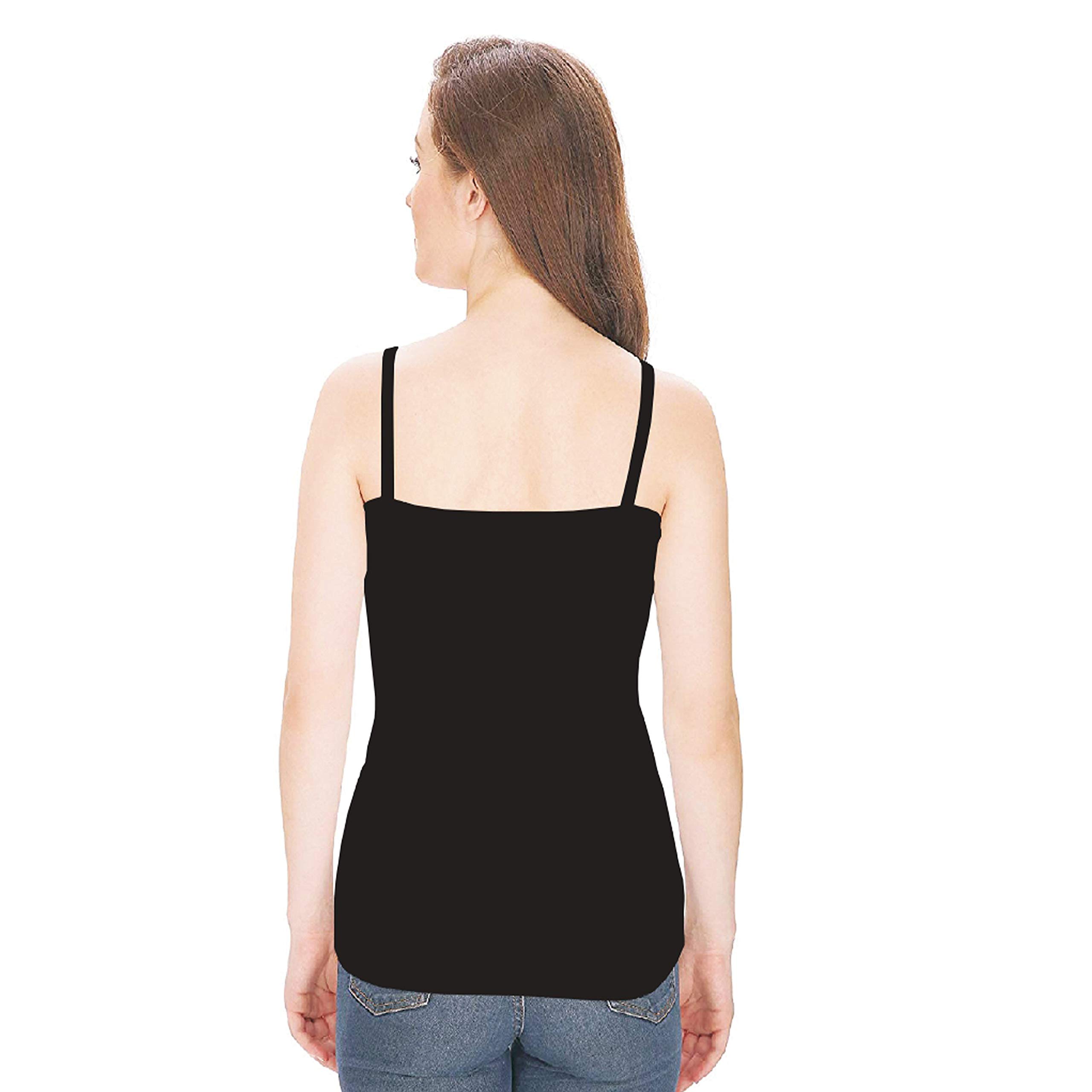 VEERAA Women's Cotton Camisole Slip - Multicolor - Image 2