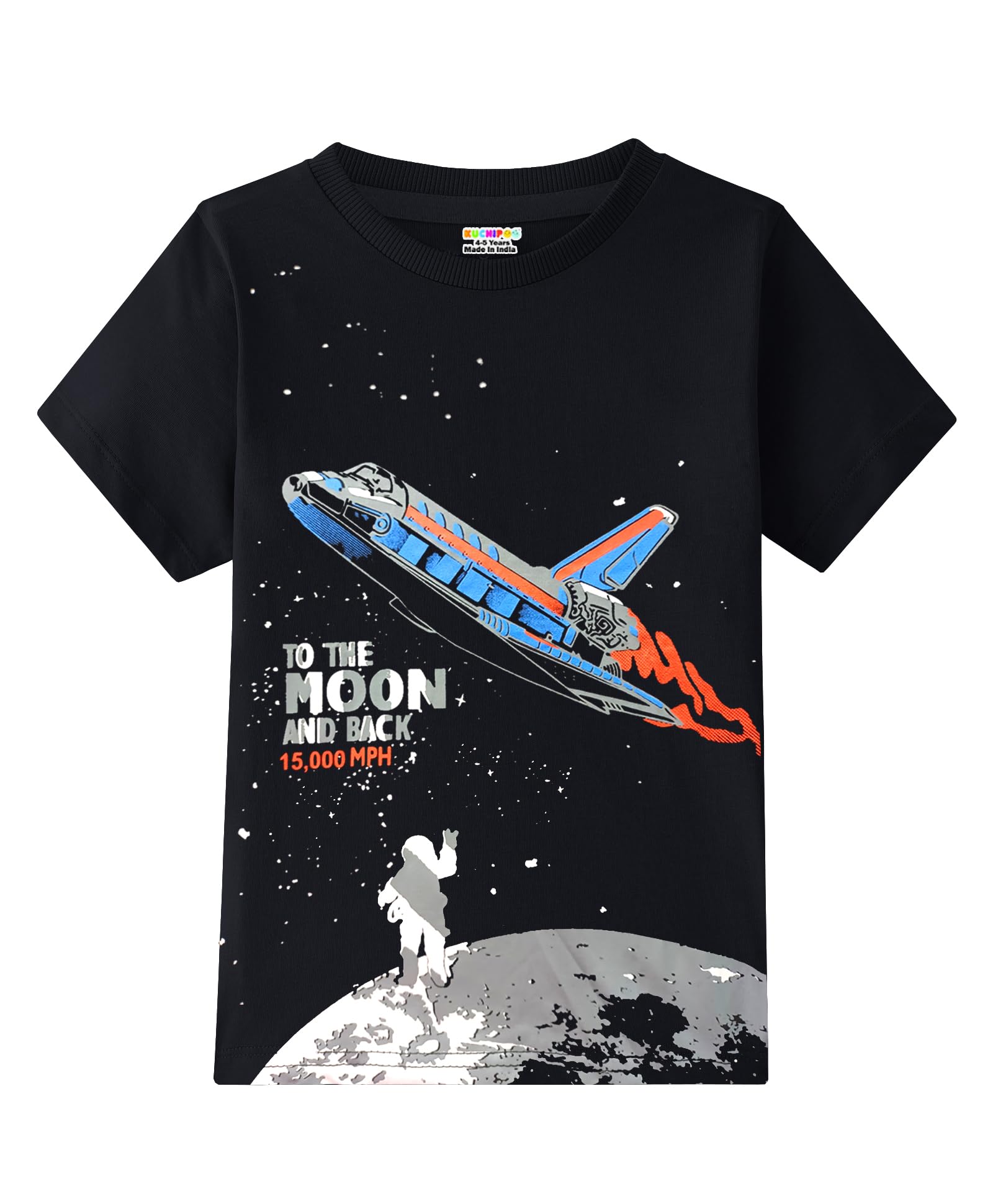 Kuchipoo Boys Multi-Colored Cotton T-Shirts - Image 5