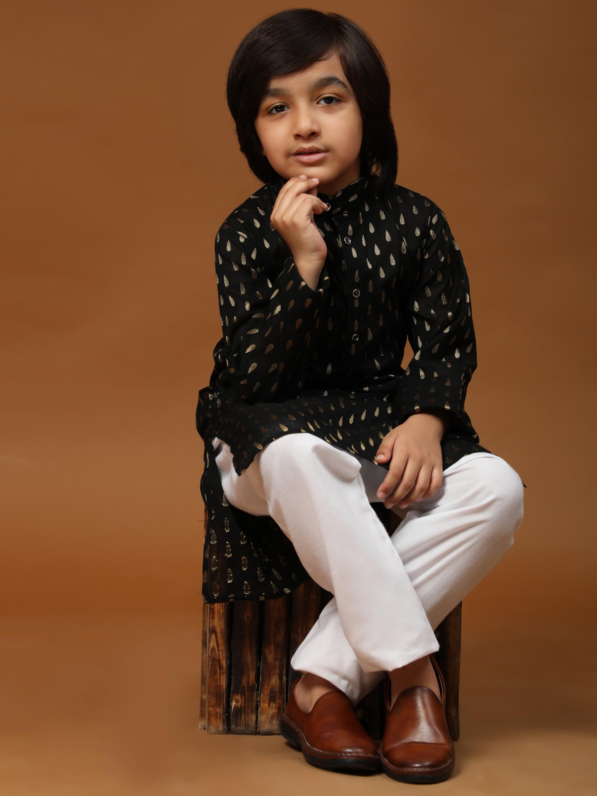 Pro-Ethic Cotton Kurta Pajama for Kids Boys - Image 3