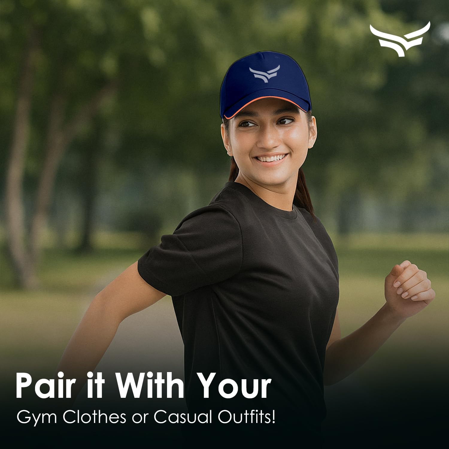 XTRIM Unisex Sports Cap - Blue - Image 5