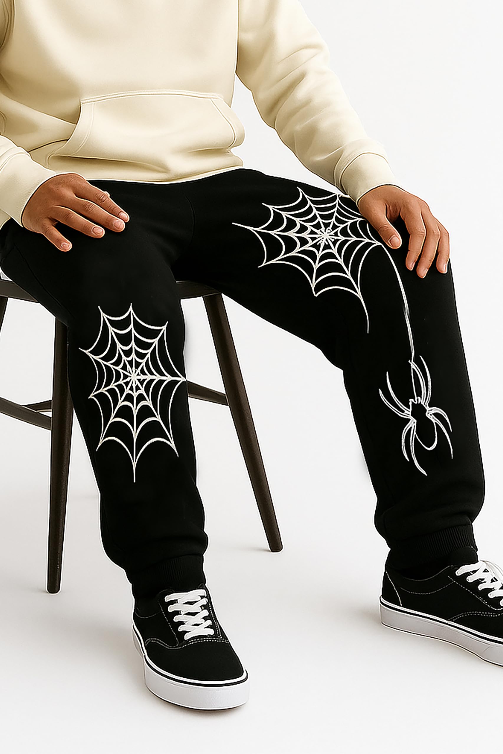 Men Track Pants - Black - Image 3