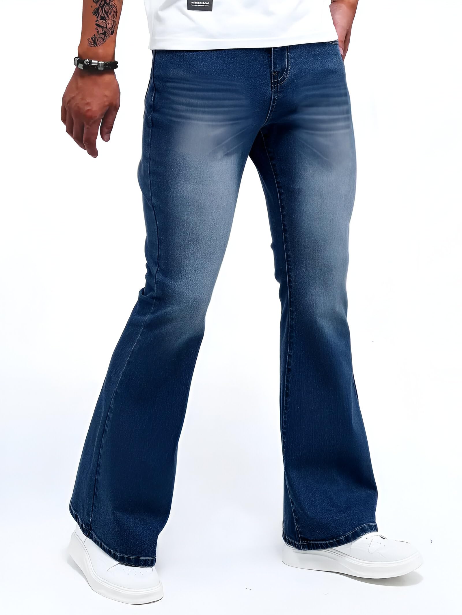 Ben Martin Men's Bell Bottom Jeans - Image 2