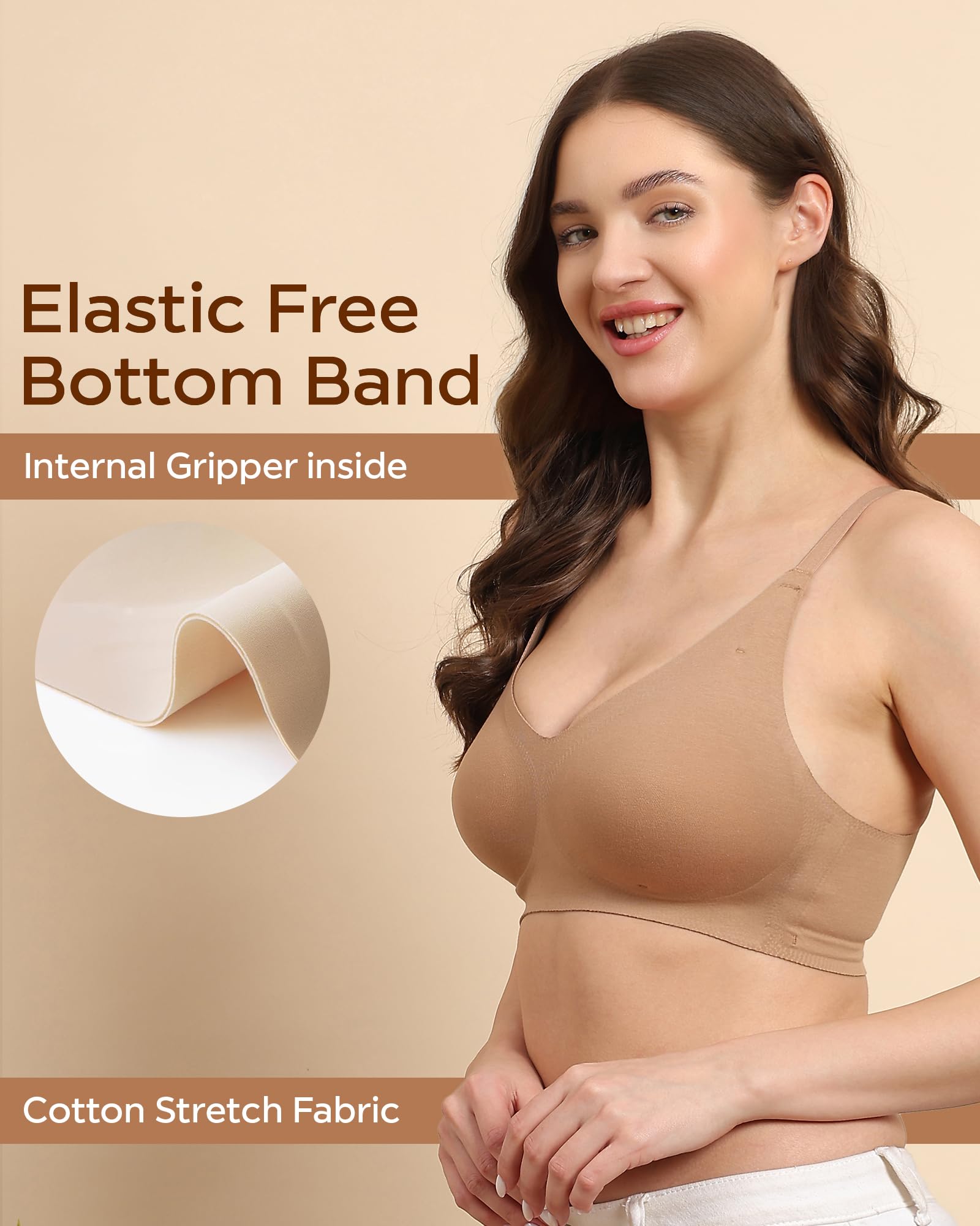 Tweens Invisi-fit Cotton Bra - Image 2