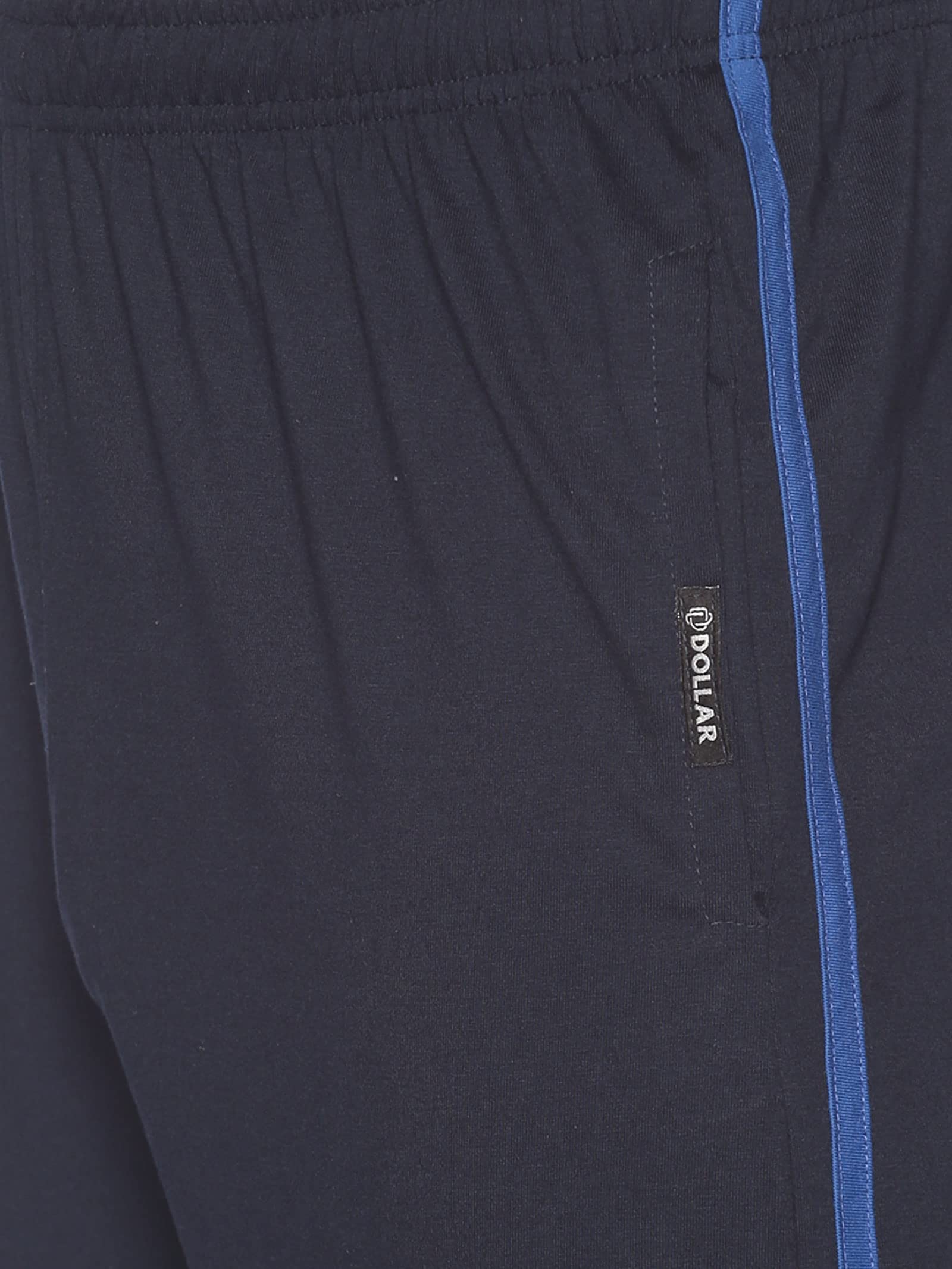 Dollar Mens Cotton Track Pants - Navy - Image 4