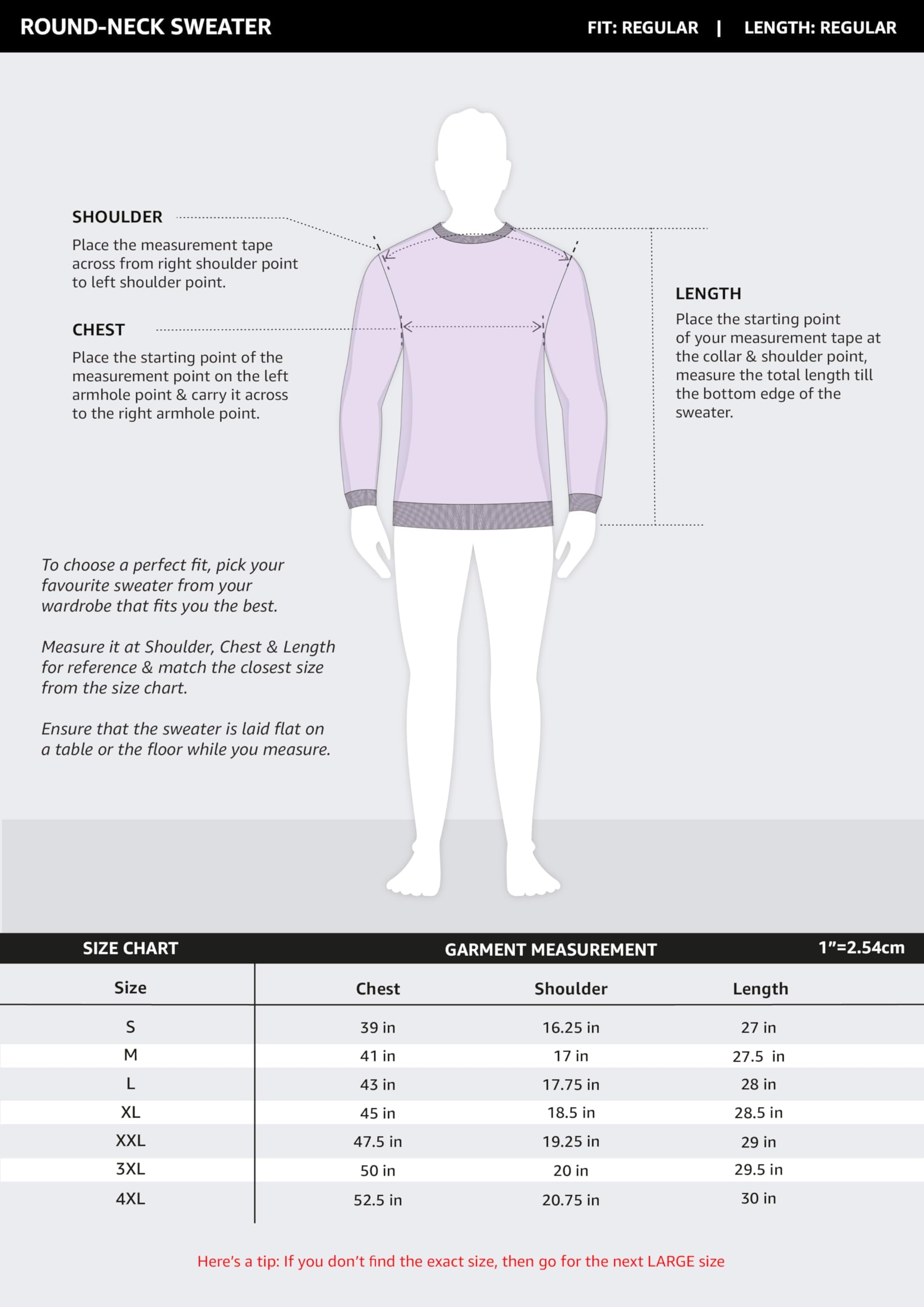 Symbol Men Acrylic V-Neck Sweater - Mid Blue - Image 4