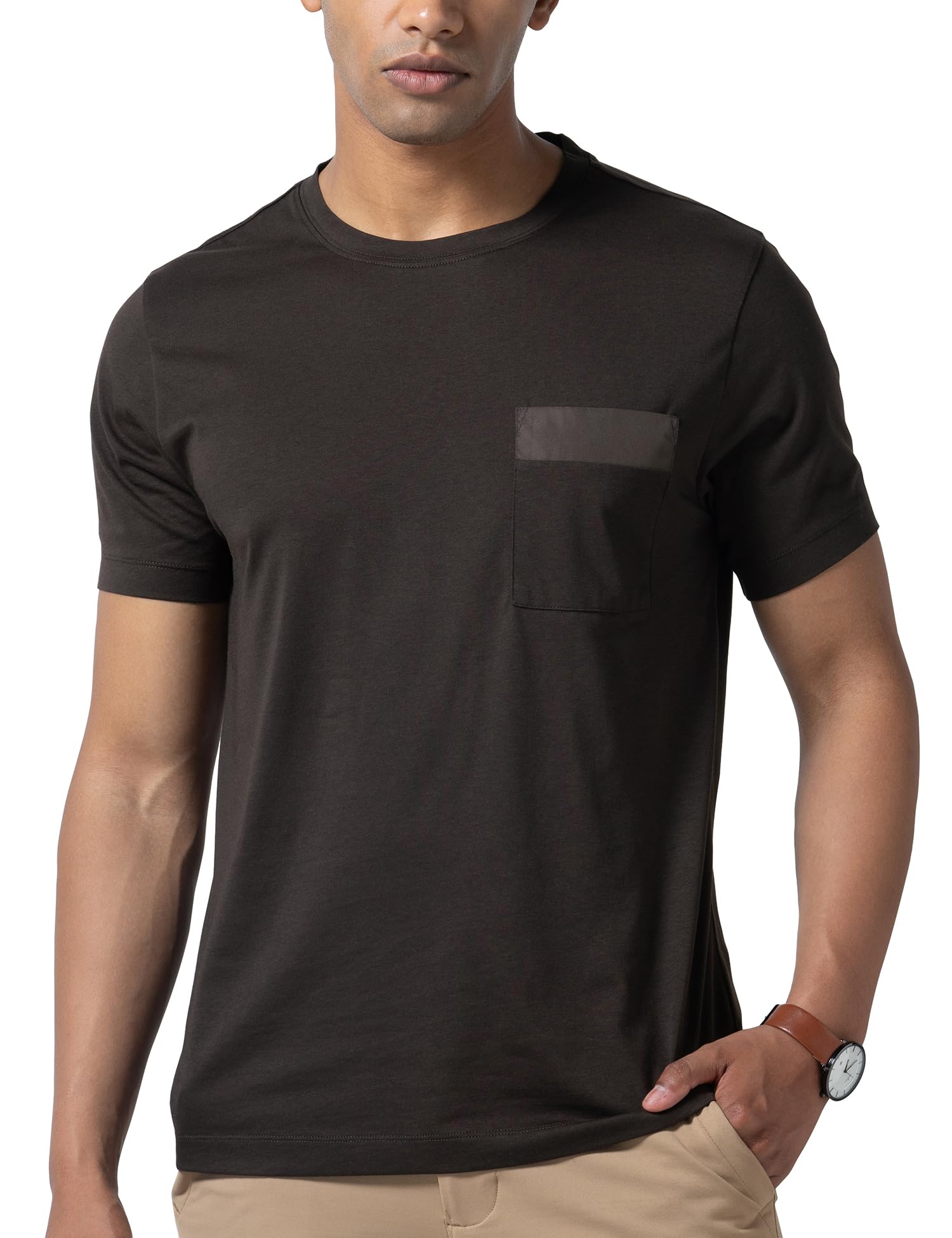 Vortex Elemental Breeeze Men's Tshirt - Black Coffee